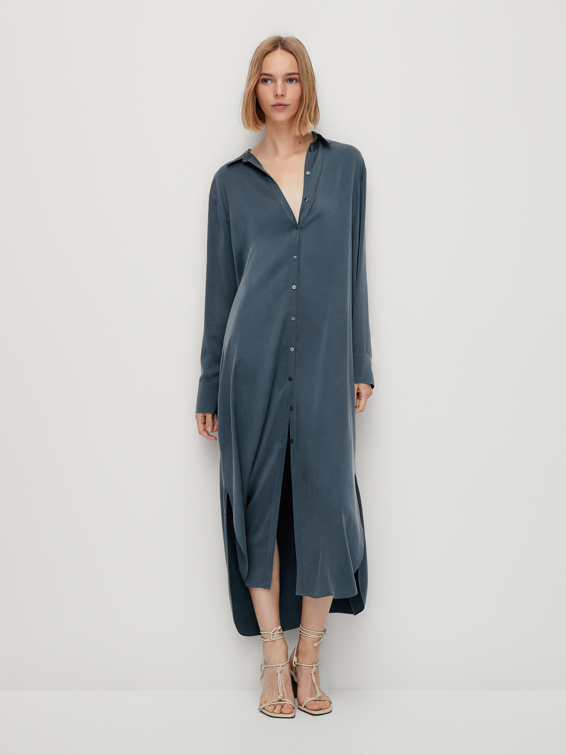 massimo dutti robe longue