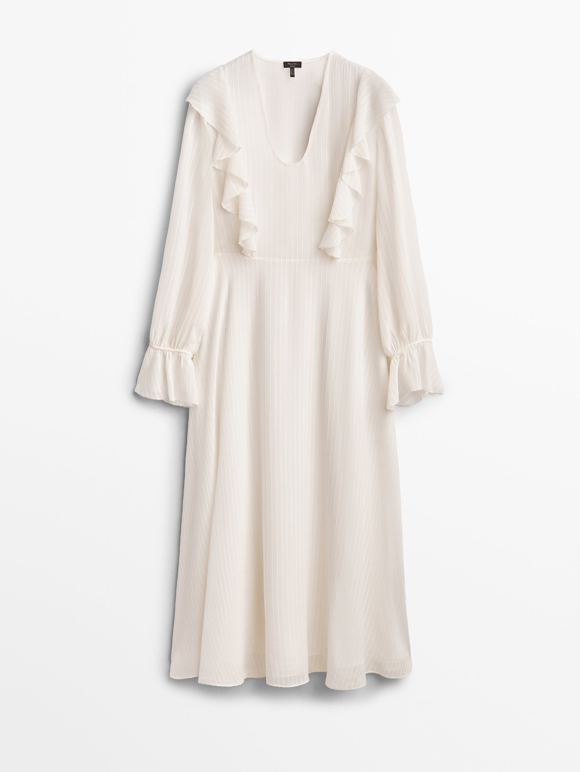 massimo dutti maxi jurk