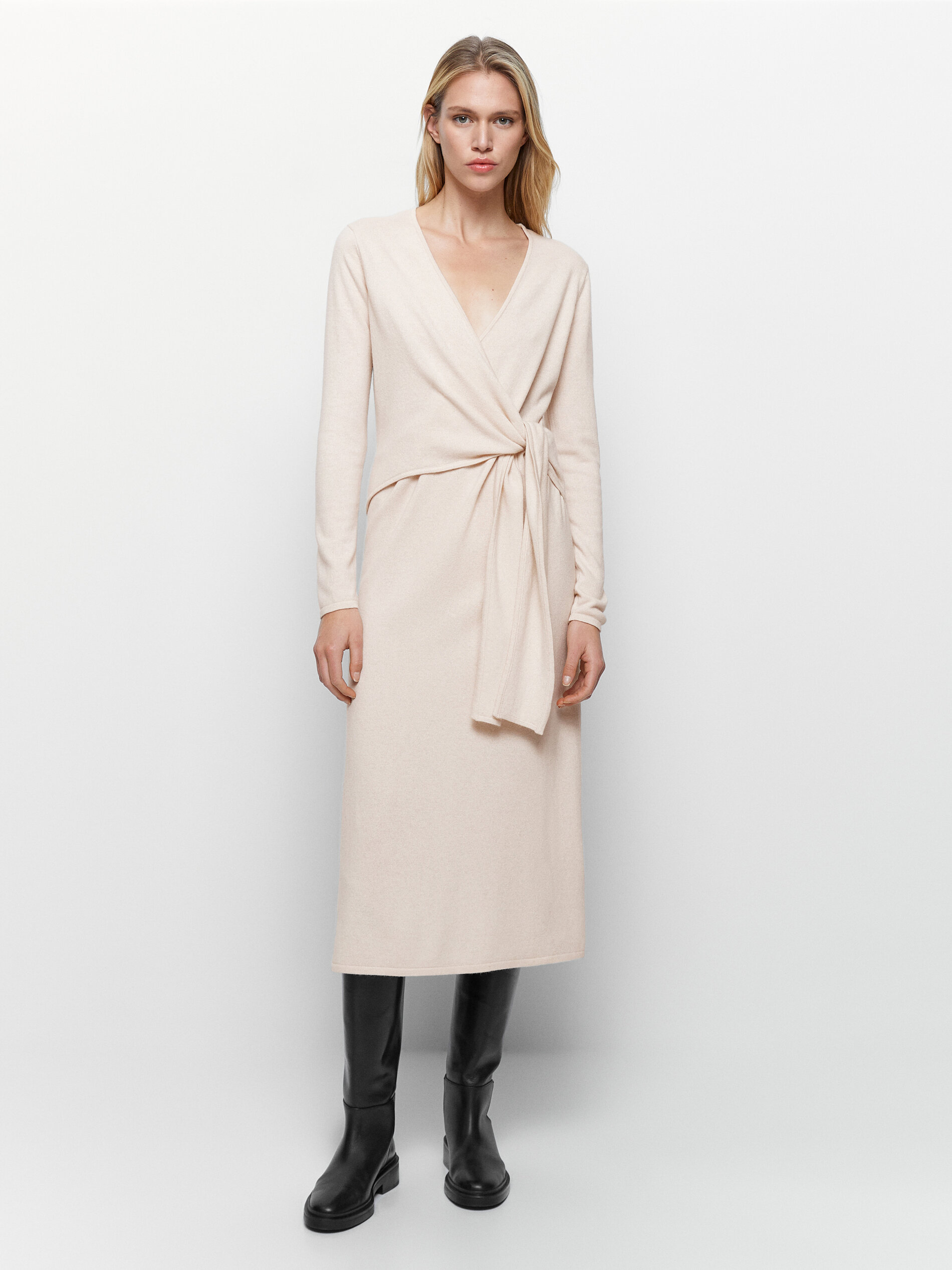 Vestito maglia dolcevita lana - Nada Màs - Brescia