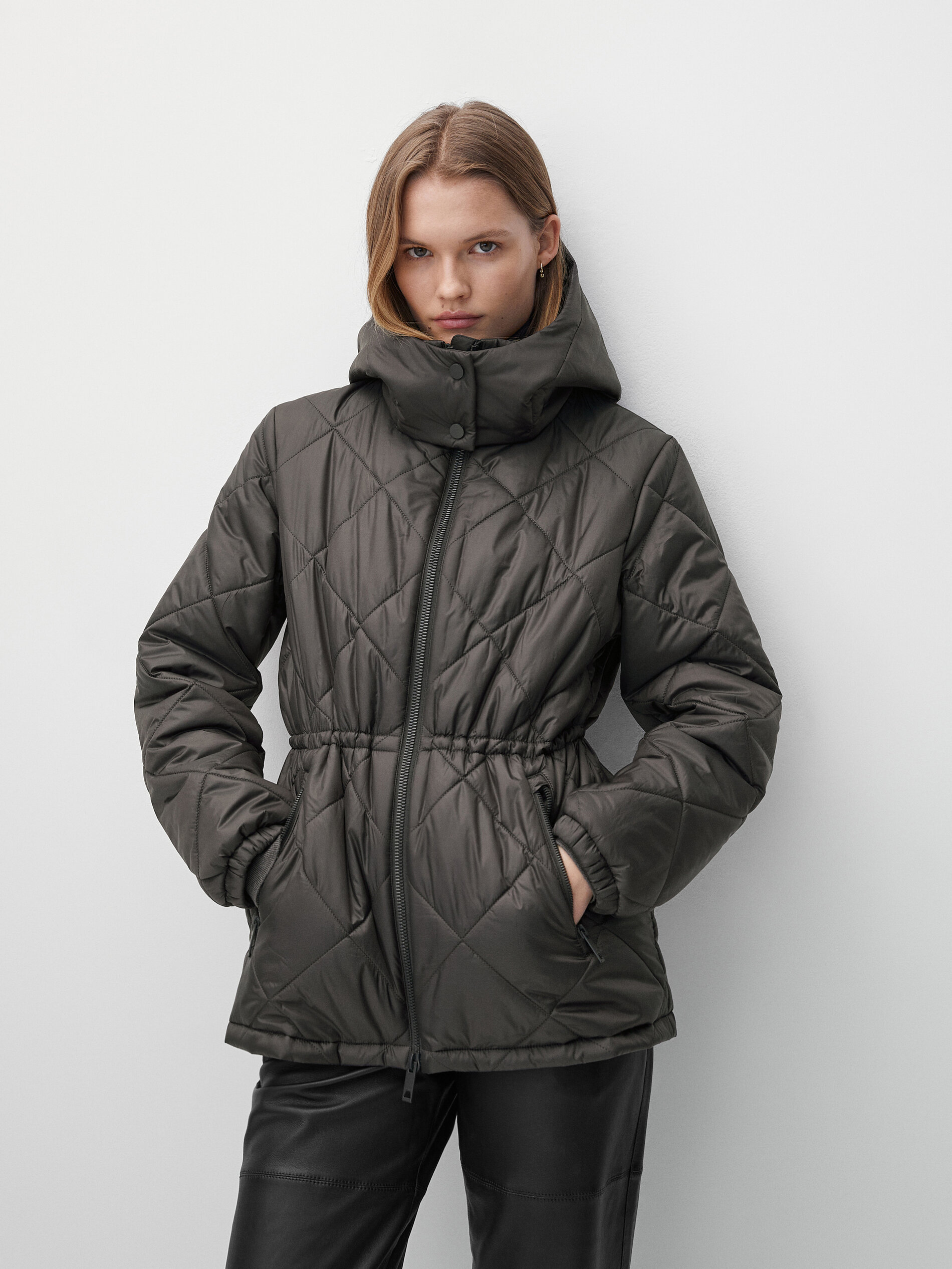 massimo dutti green jacket