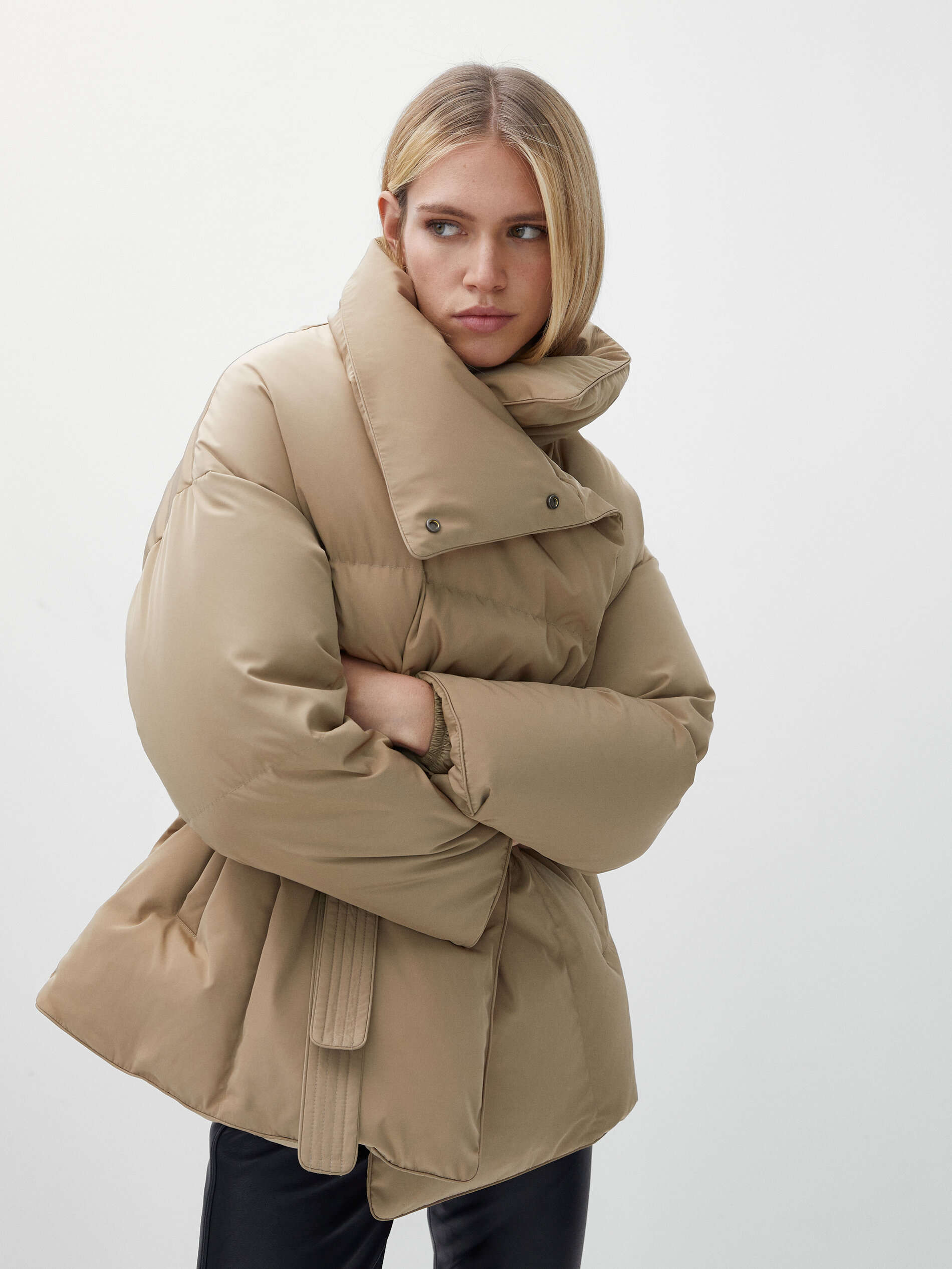 down jacket massimo dutti