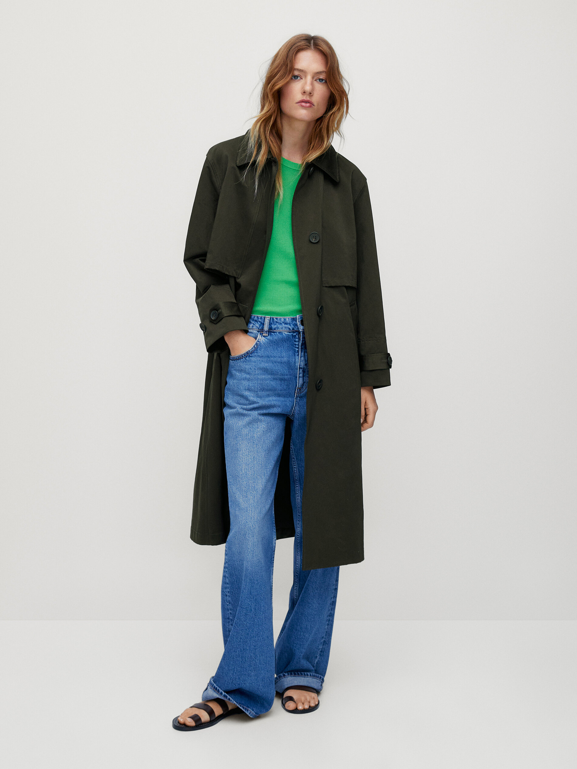 massimo dutti raincoat