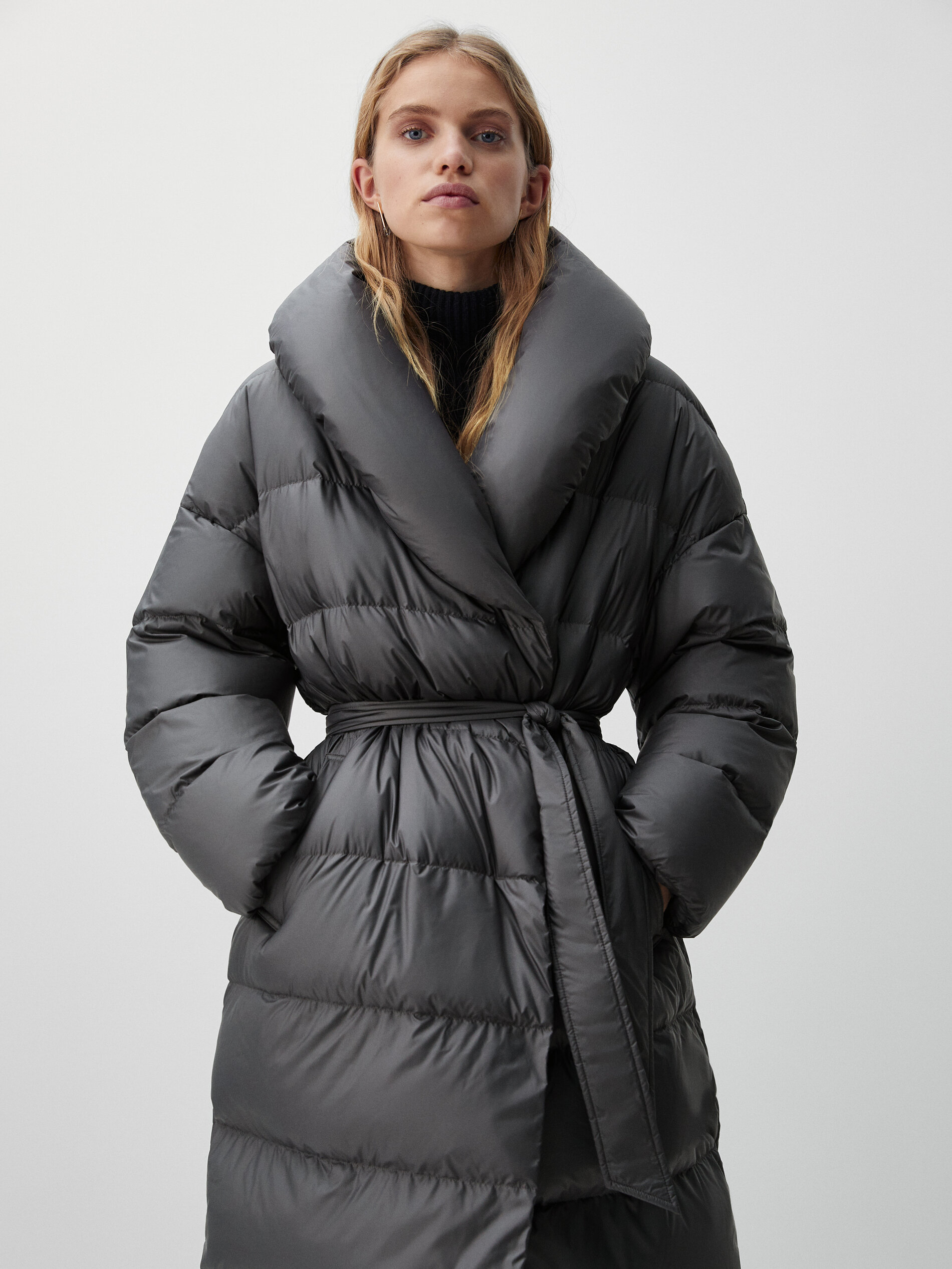 massimo dutti puffer jacket women's