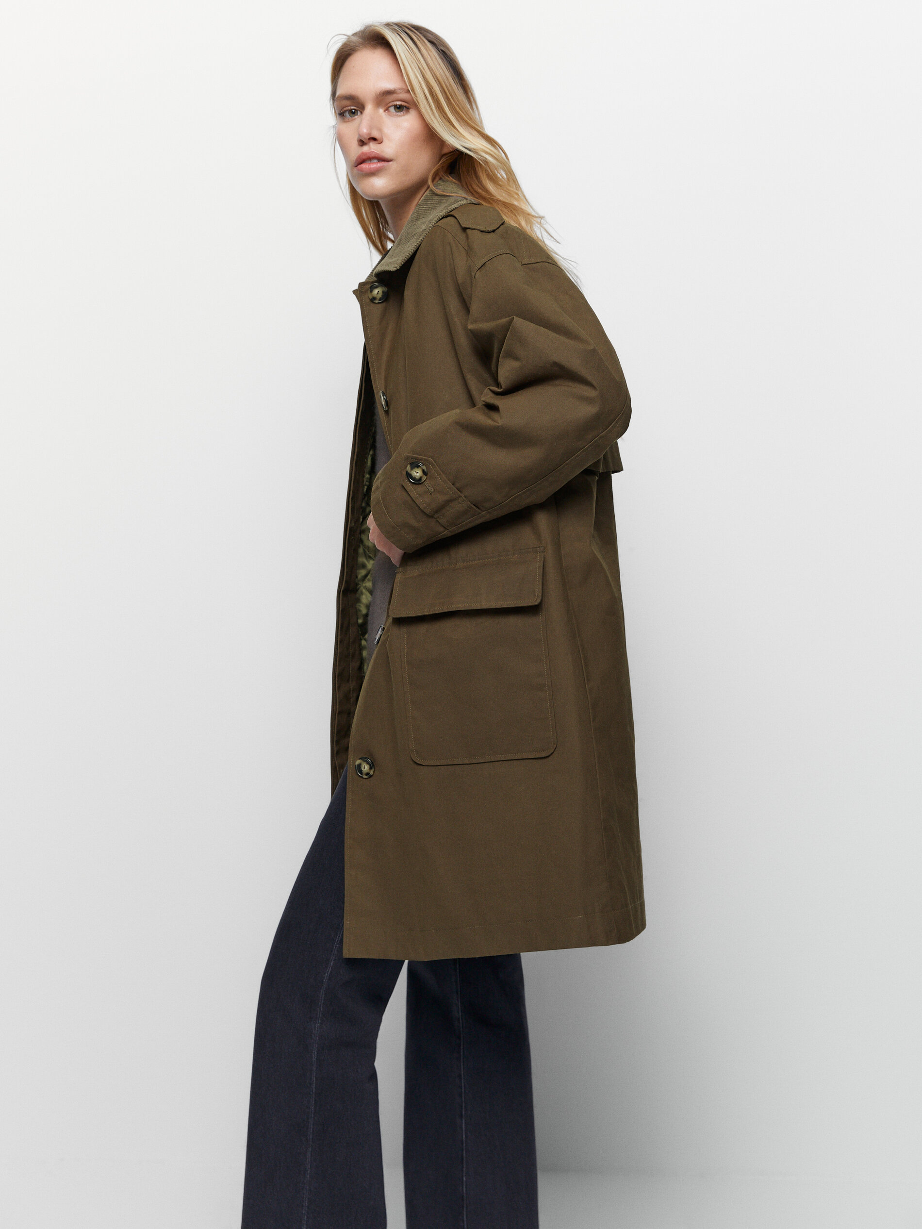 massimo dutti parka
