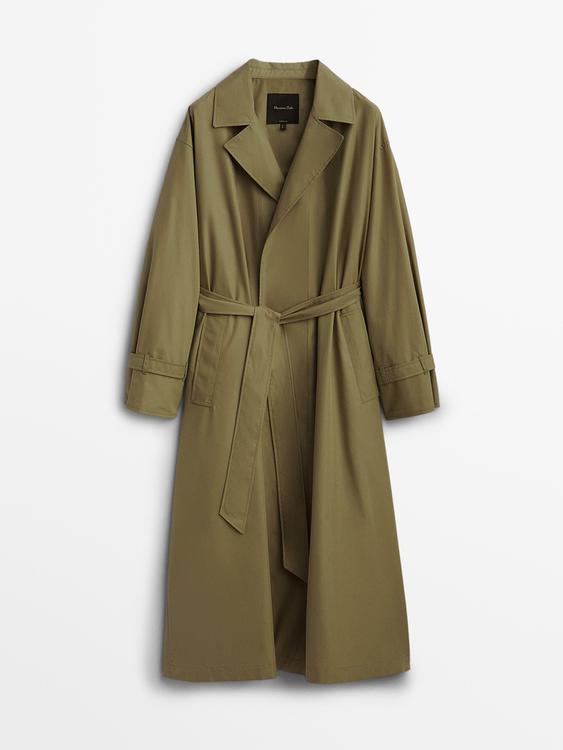 Technical Trench Coat Massimo Dutti Slovenia Technical Trench Coat Massimo Dutti, Can You Iron A Trench Coat