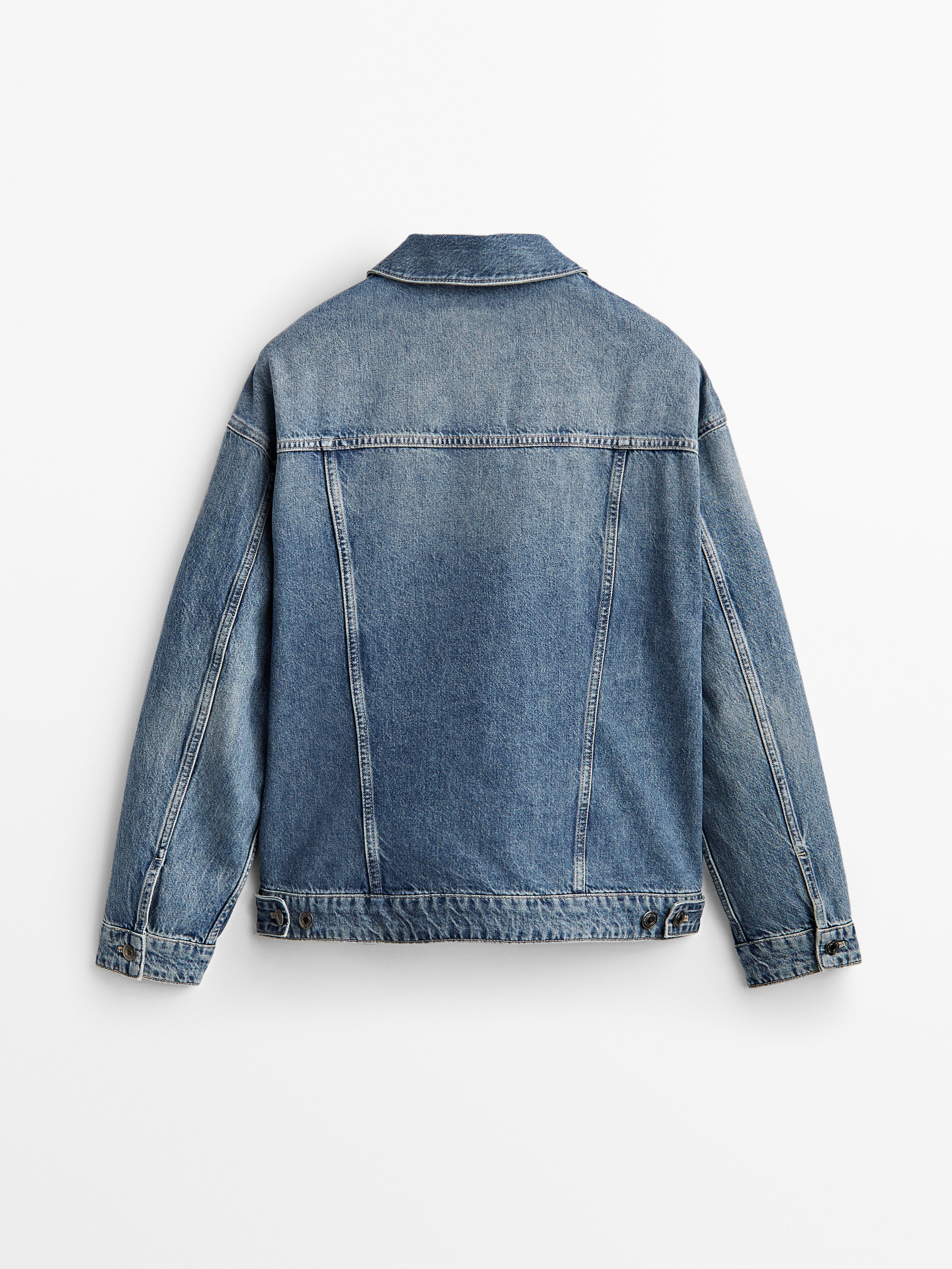 Denim jacket with pockets - Massimo 