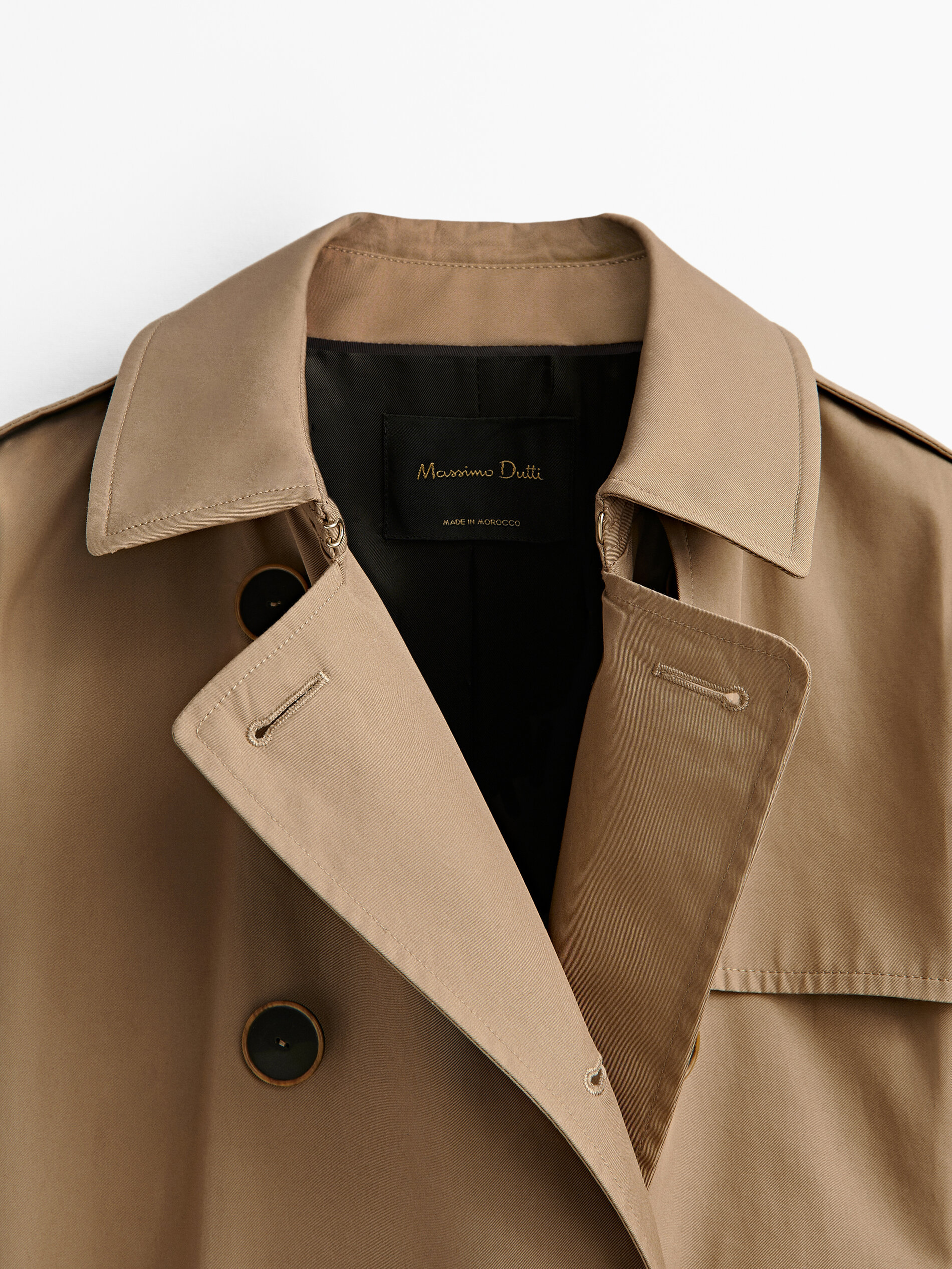 massimo dutti peacoat