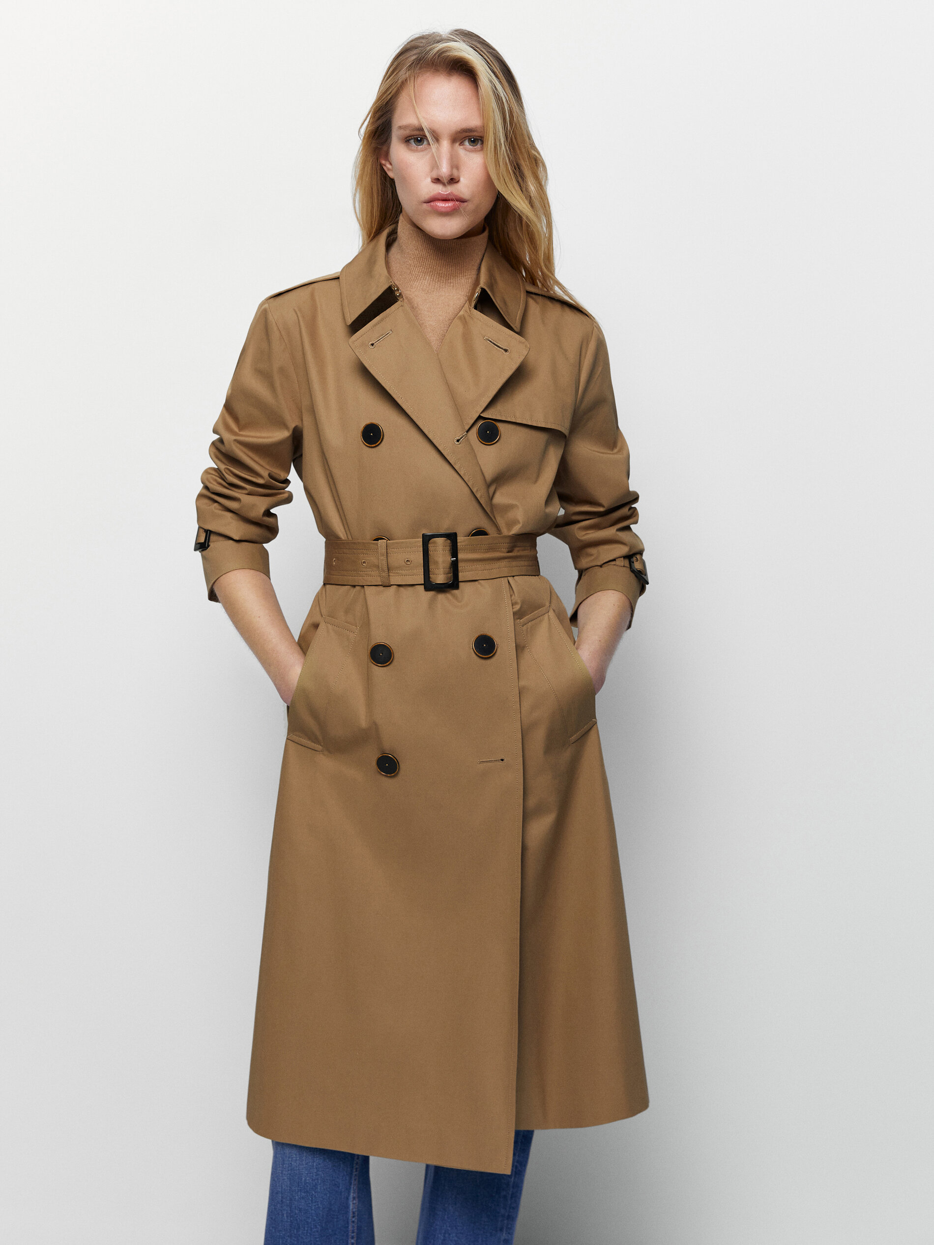 massimo dutti camel coat