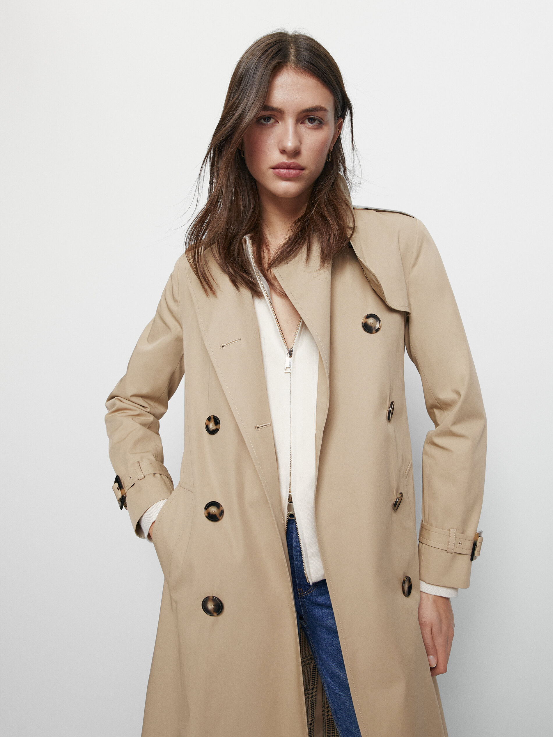 massimo dutti trench