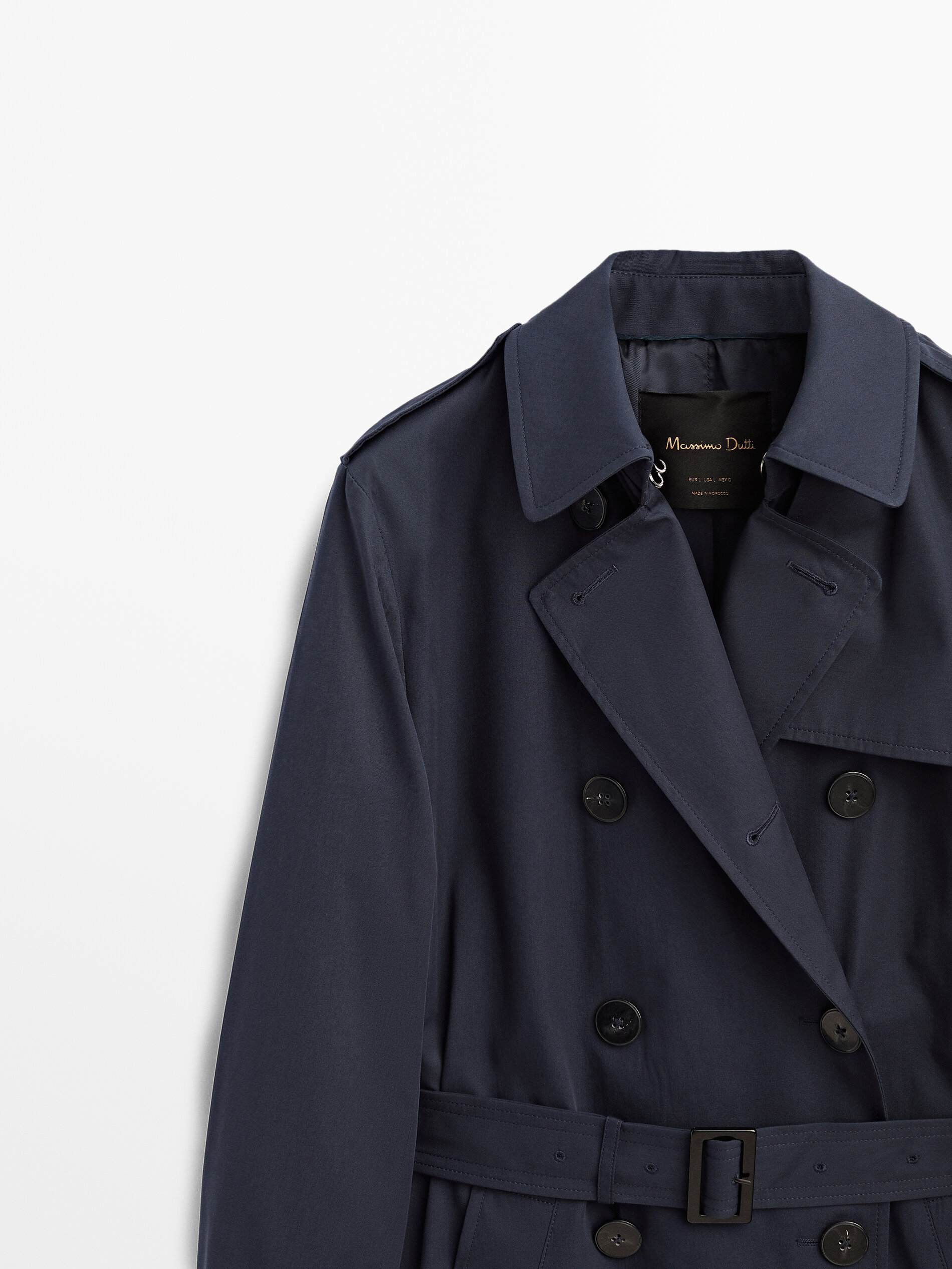 massimo dutti raincoat