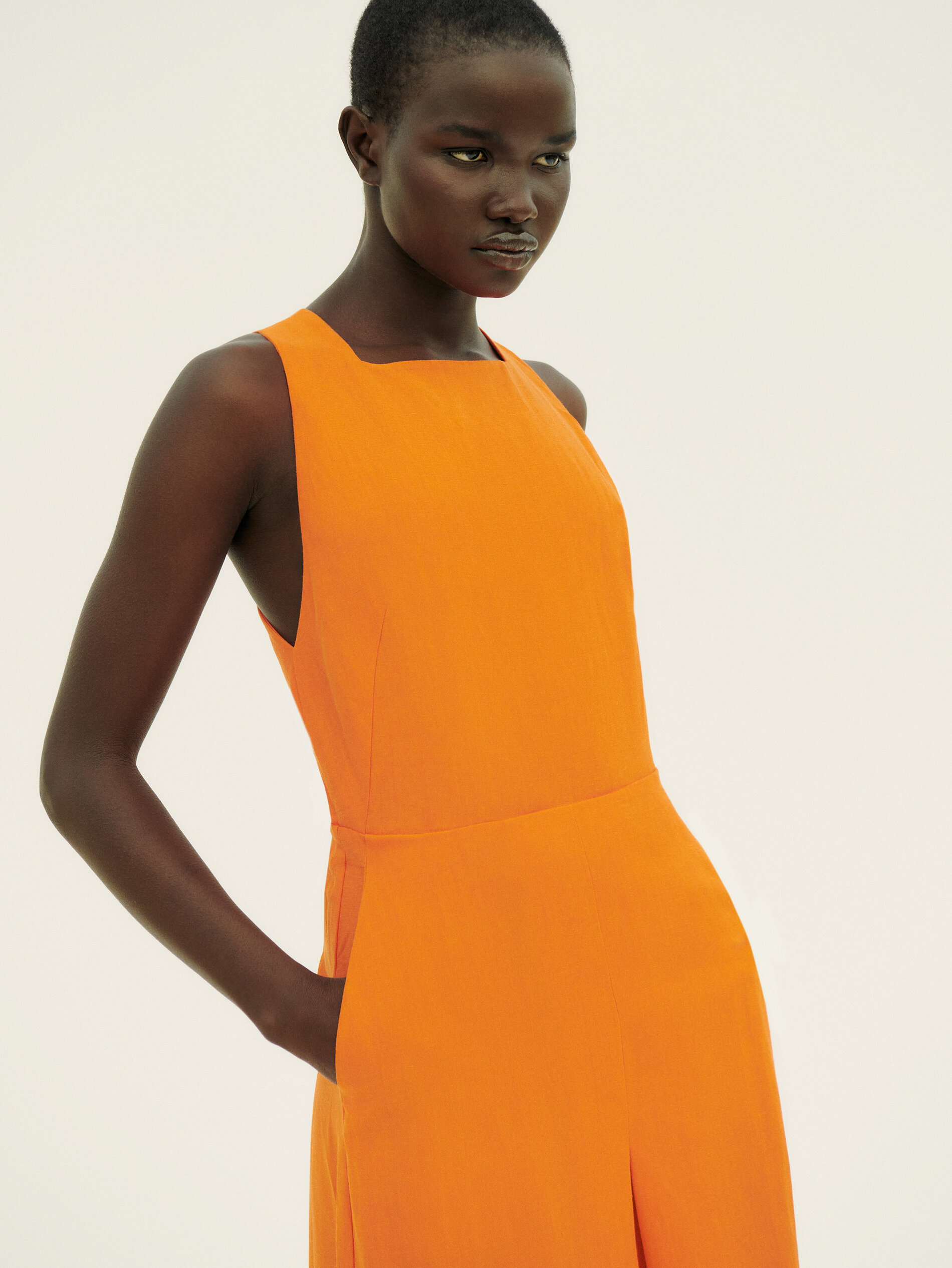 Vestito incrociato sulla schiena - Massimo Dutti Italia