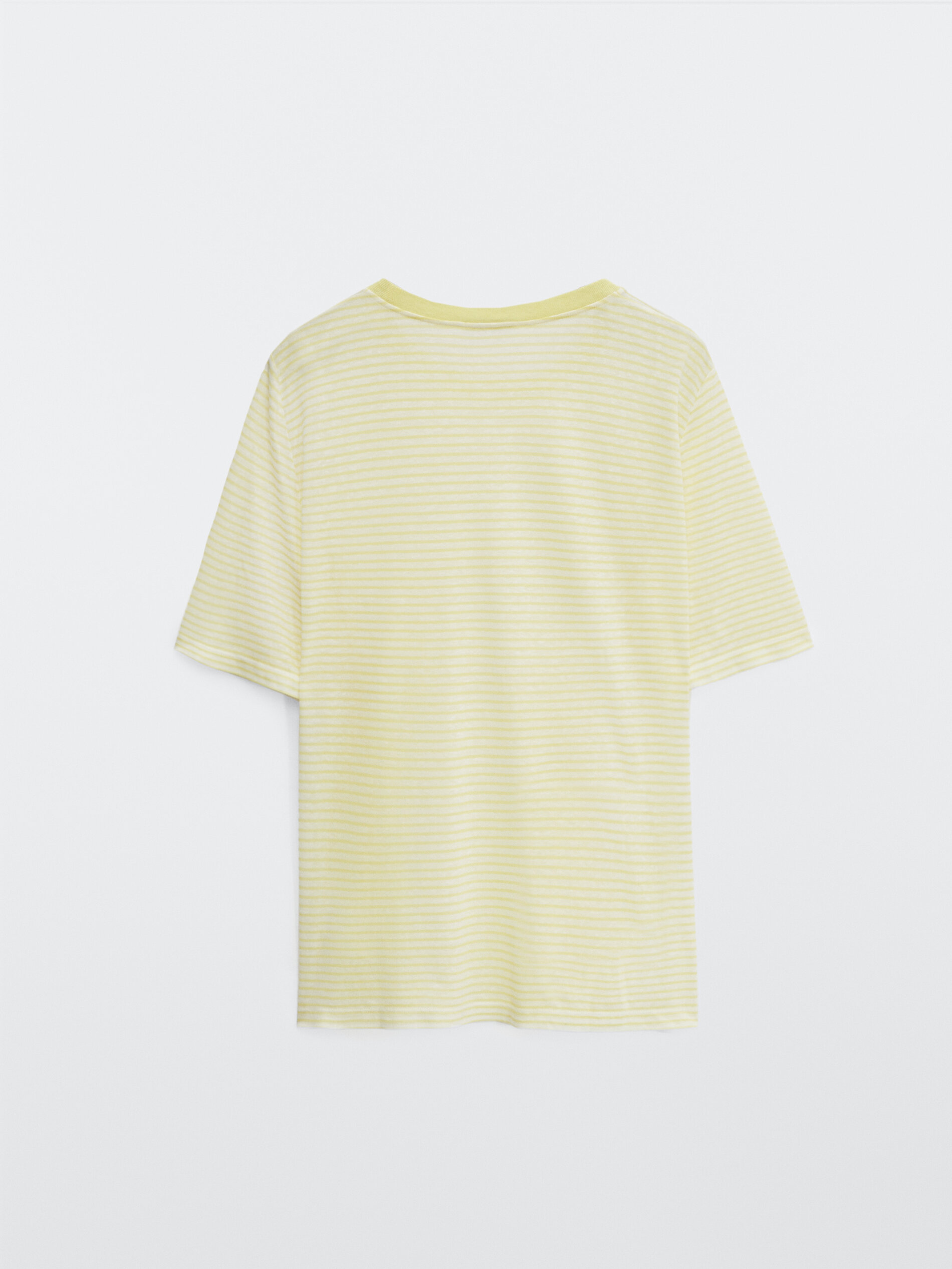 Striped short sleeve T-shirt with a 