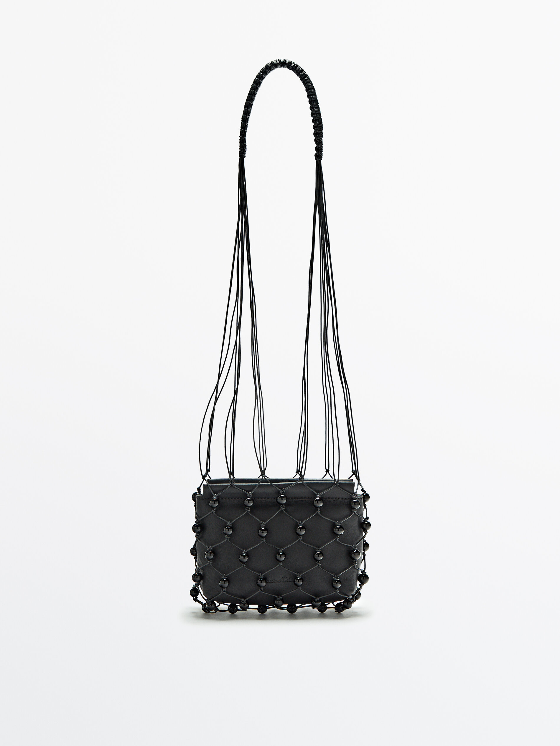 Bolso red cristal + pouch napa - Massimo Dutti España