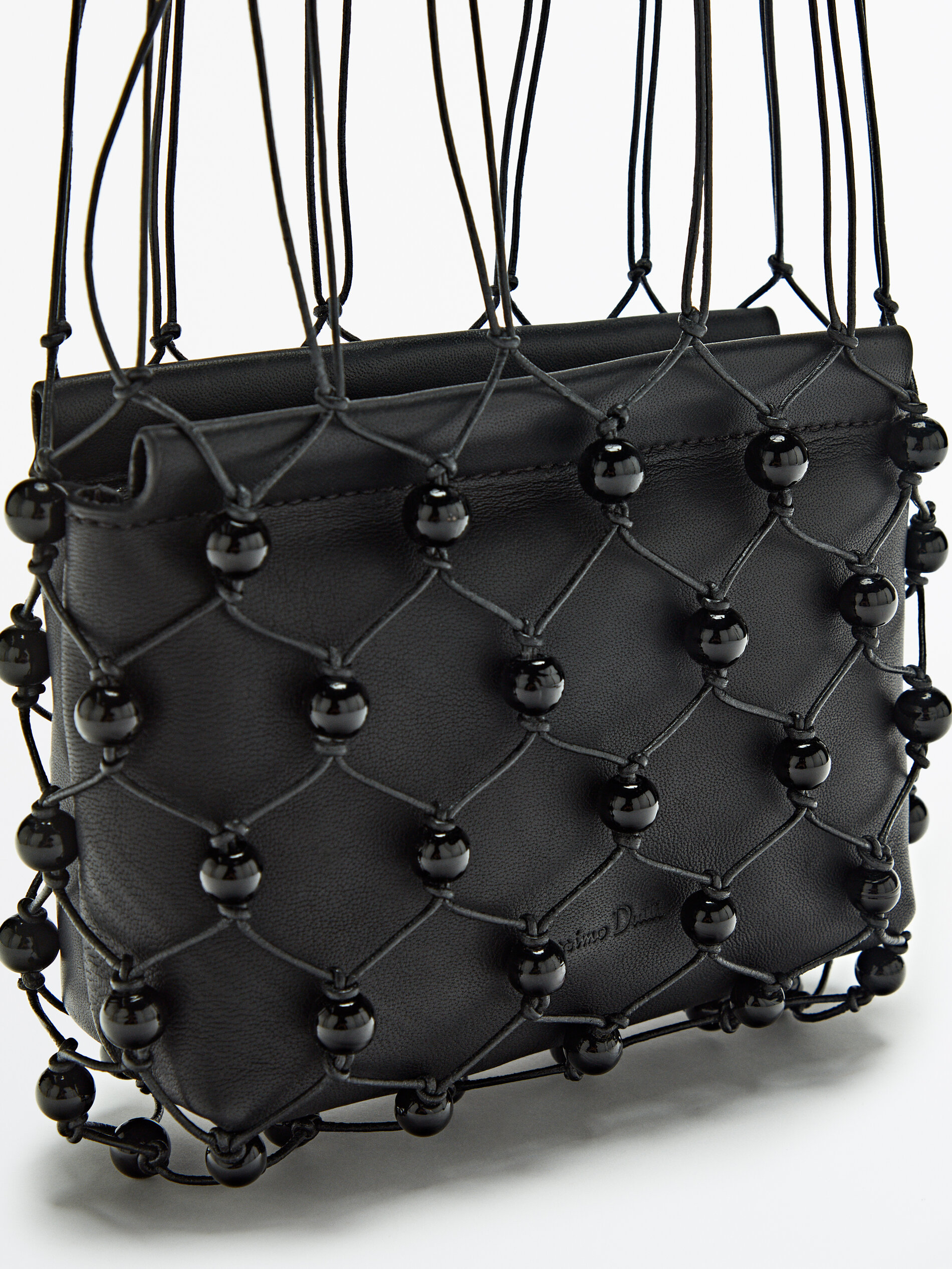 Bolso red cristal + pouch napa - Massimo Dutti España