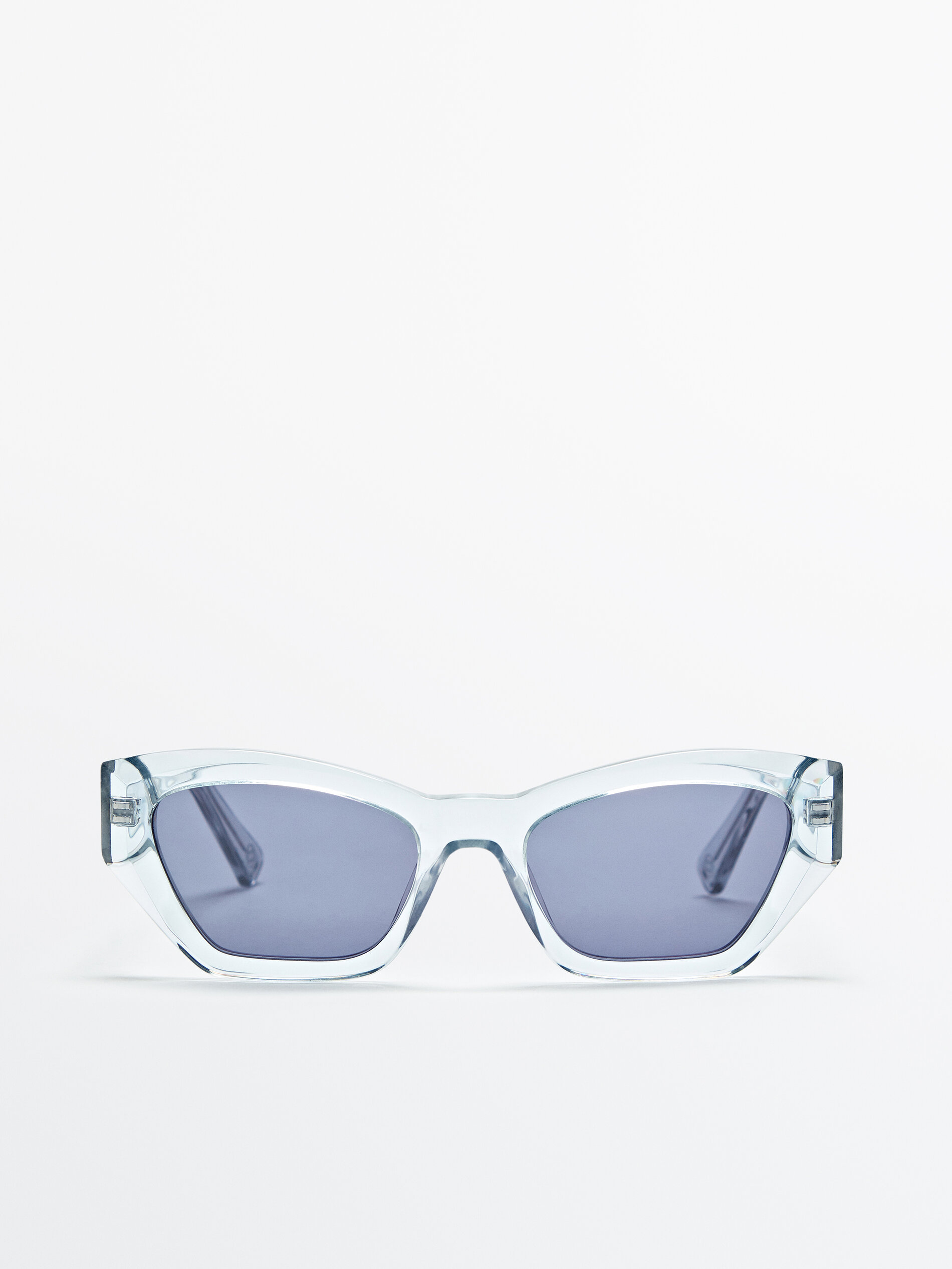 Translucent blue sunglasses Clearance