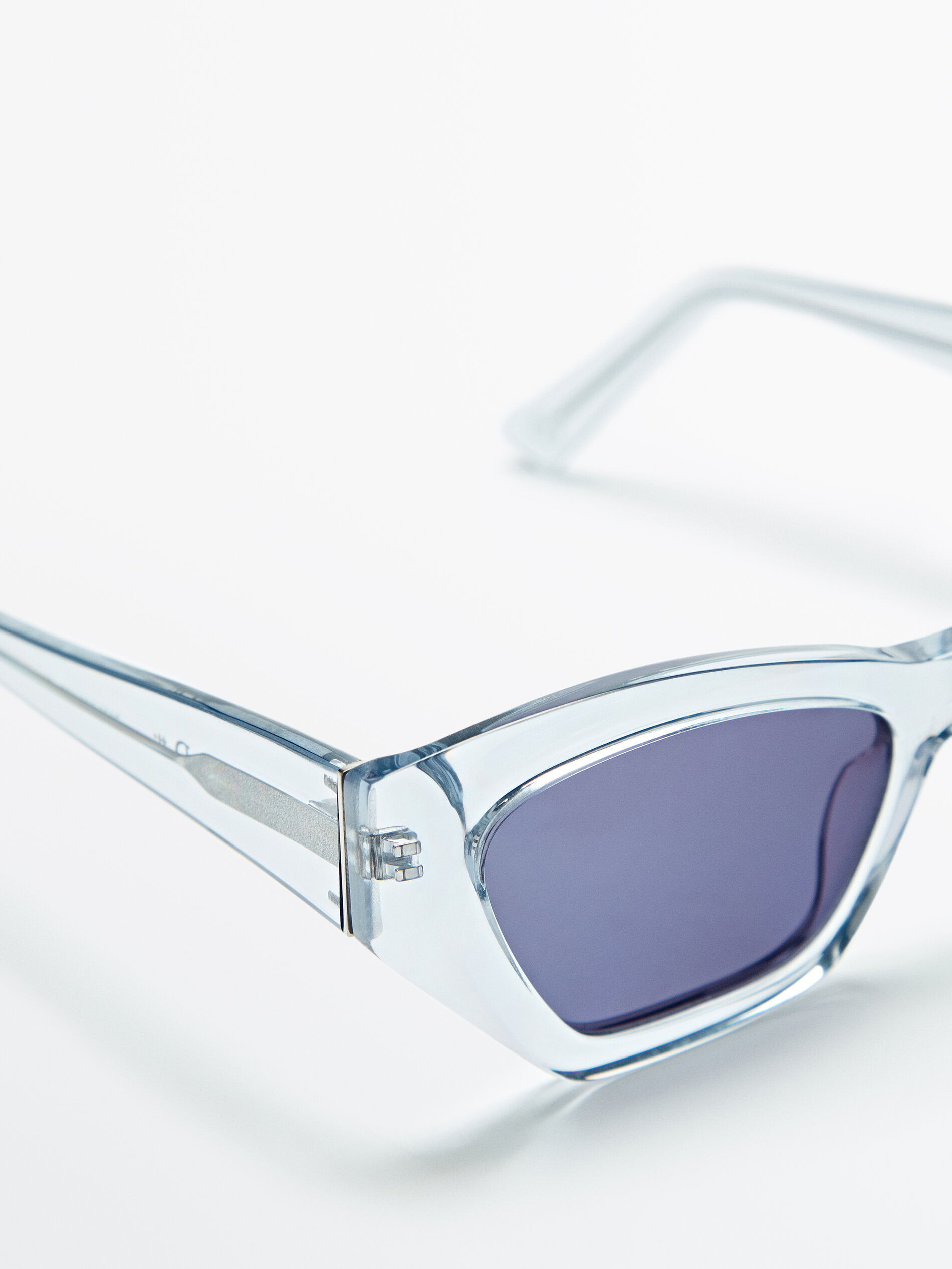 Translucent blue sunglasses Clearance