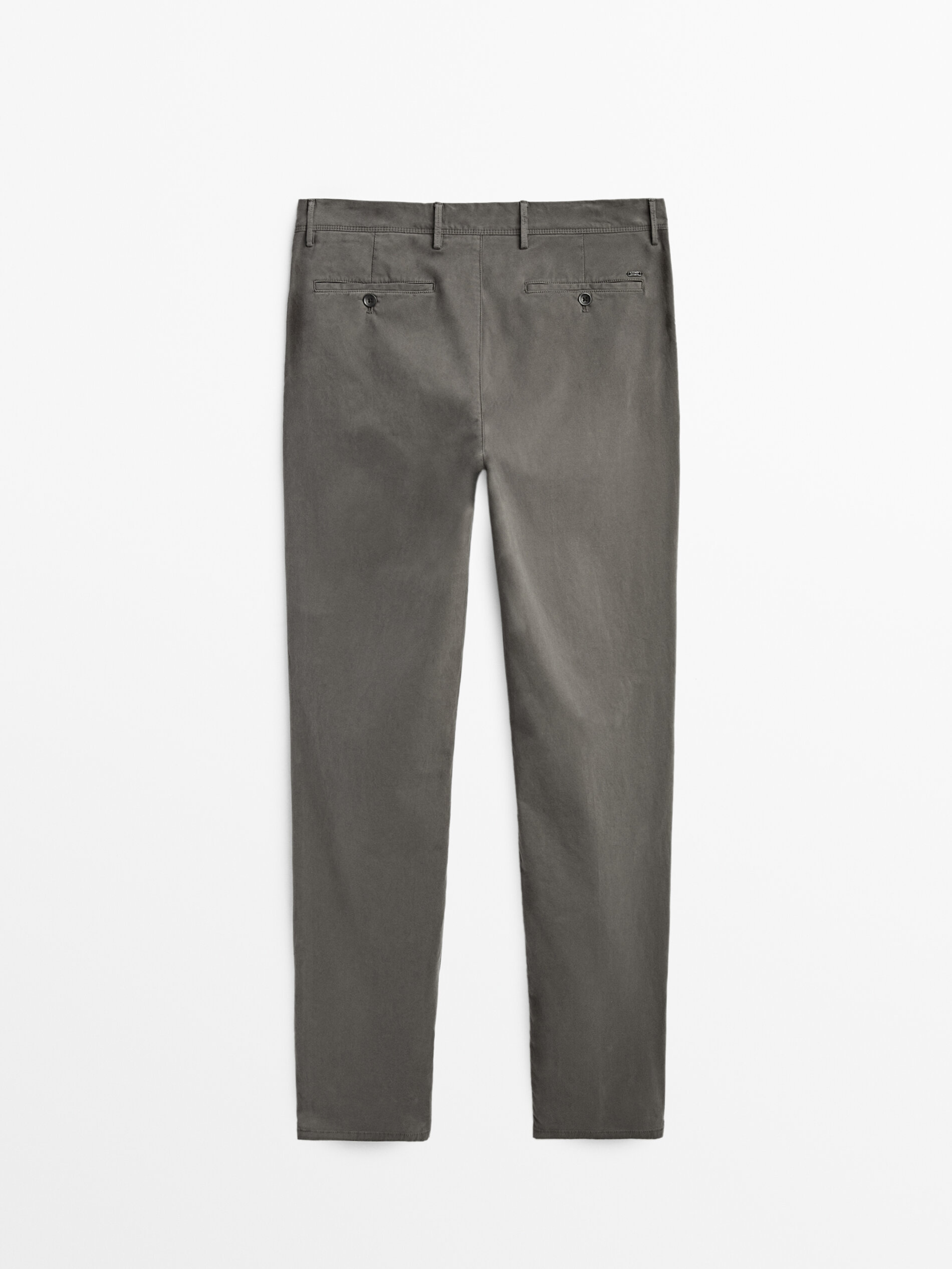 Pantaloni chino regular fit in cotone - Massimo Dutti Italia