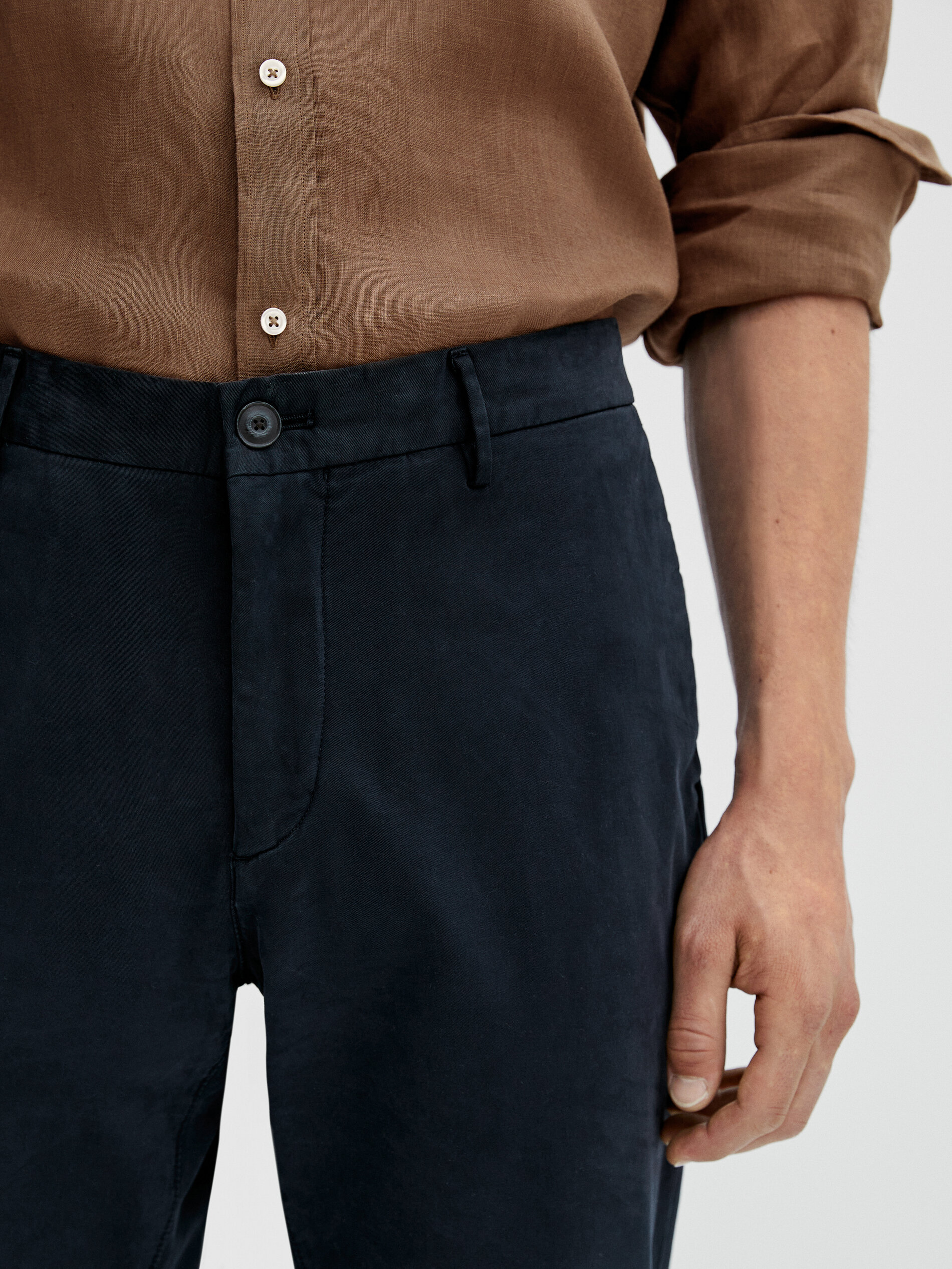 massimo dutti chino slim fit