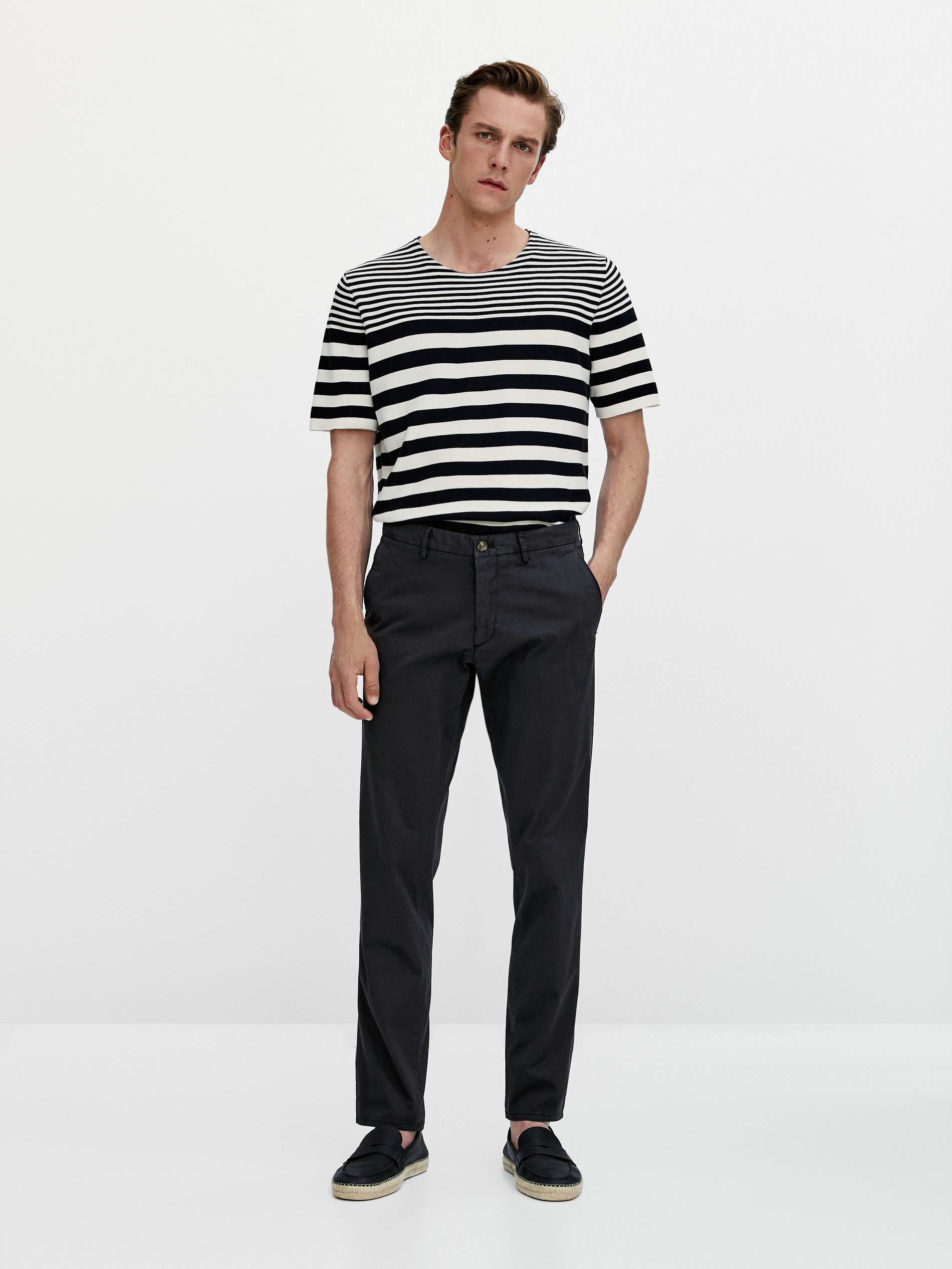 Pantalones Regular Fit - Massimo Dutti España