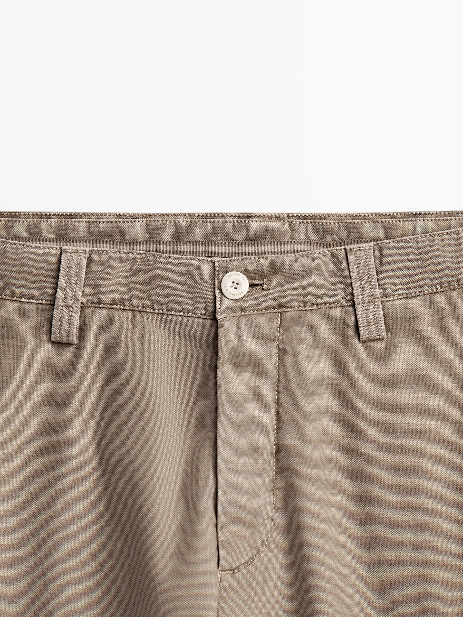 Pantalón cargo algodón - Massimo Dutti España
