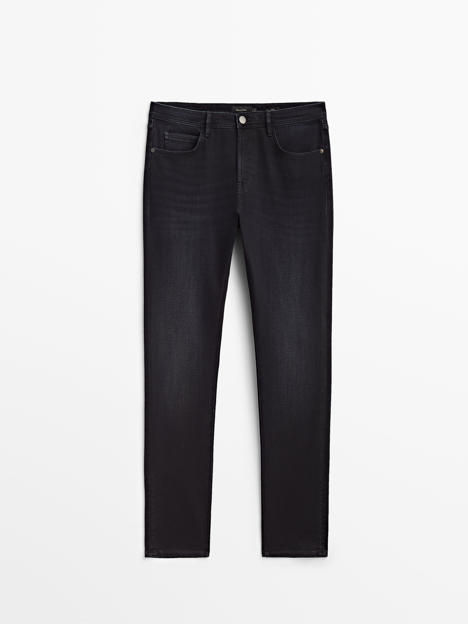 Slim-fit blue-black jeans - Massimo 