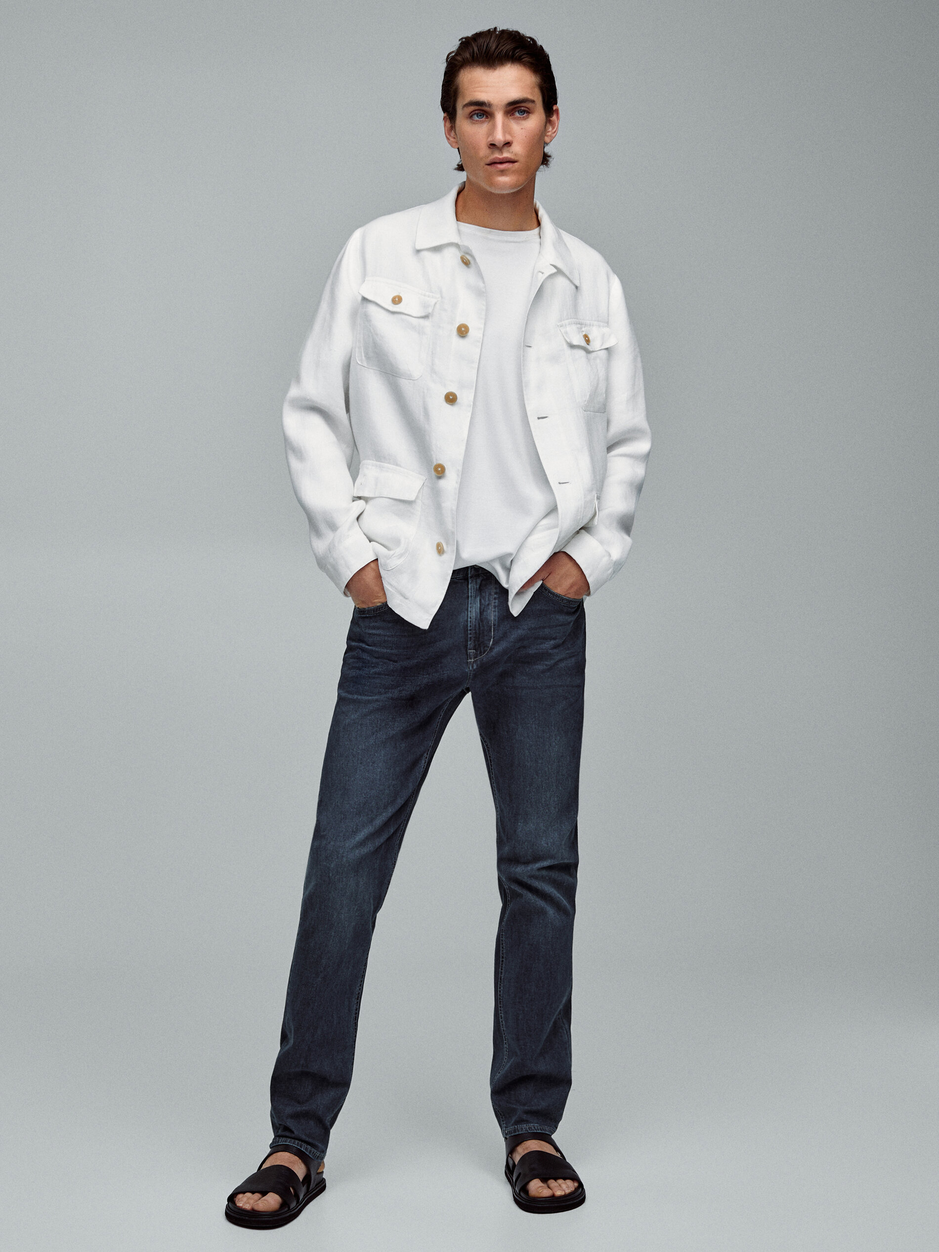 Pantalón Canasta Sin Pinzas Classic Fit - YALE