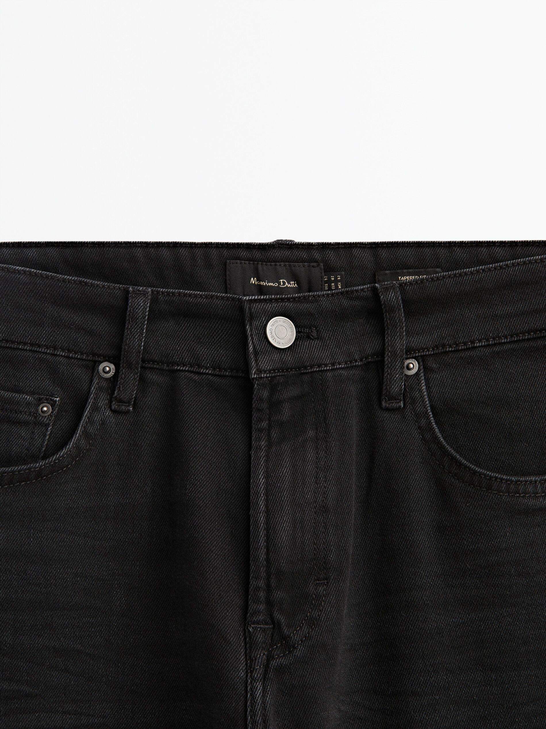 Slim fit rinsewashed jeans - Massimo Dutti United Kingdom