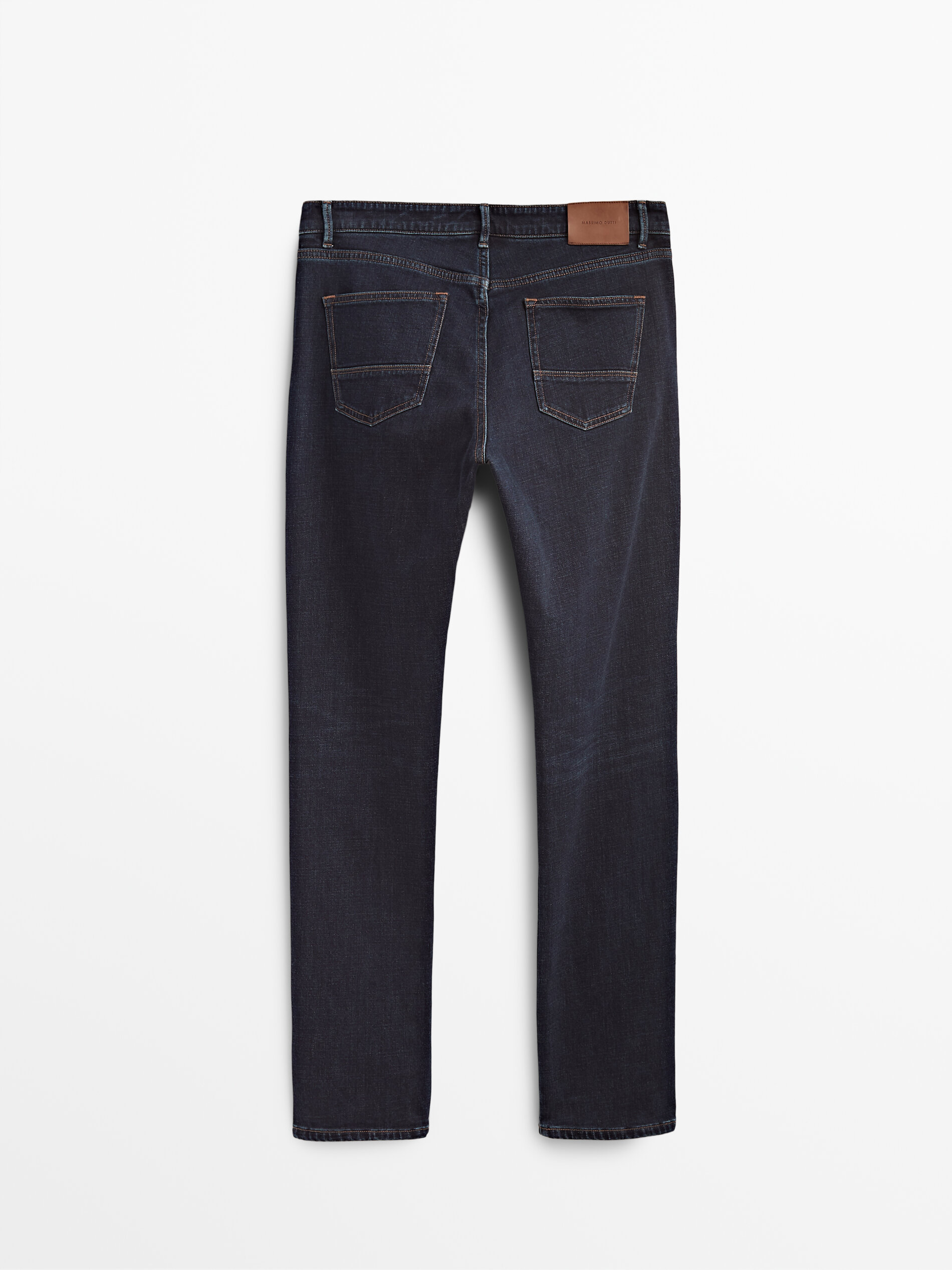 Slim fit jeans with brushed interior - Massimo Dutti United Kingdom