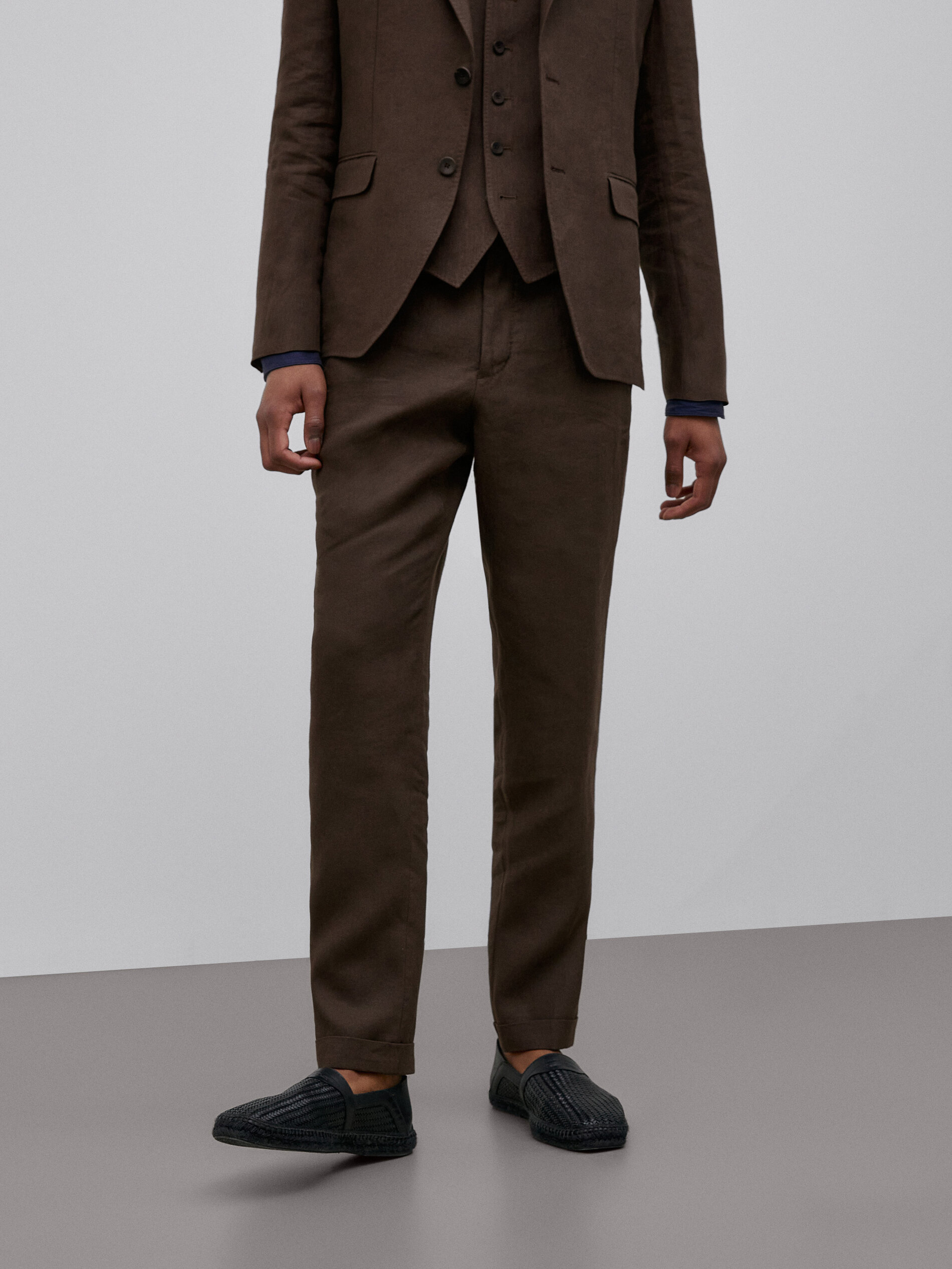 Pantalones formales para hombre - Massimo Dutti España