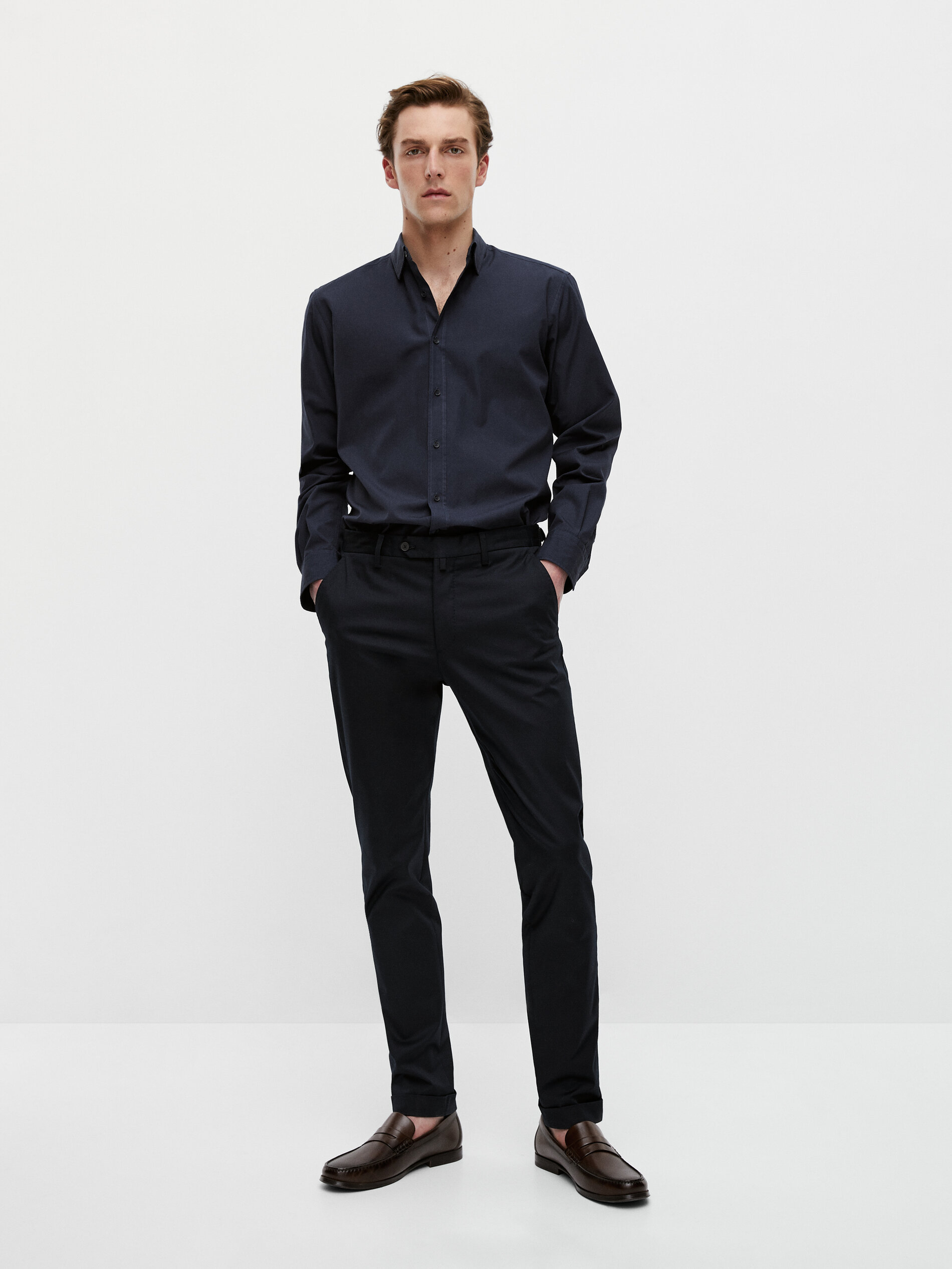 Pantalones formales para hombre - Massimo Dutti España
