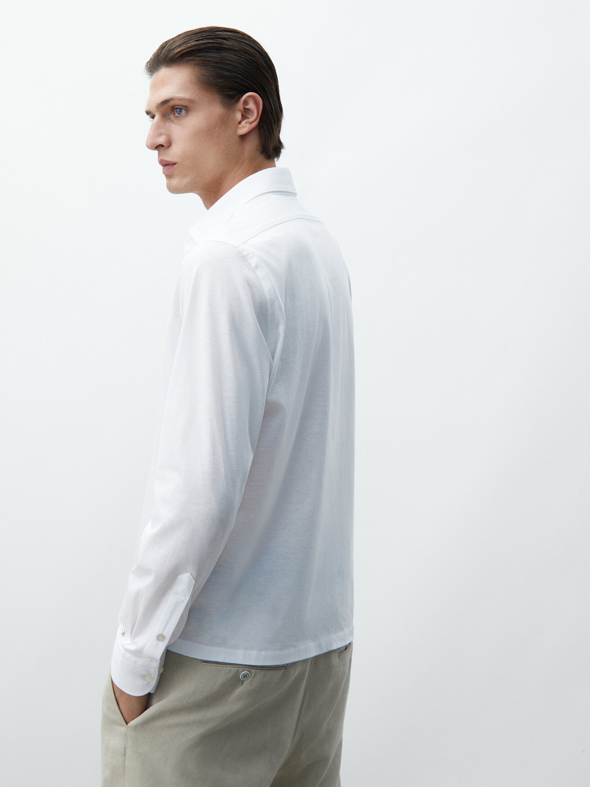 Camisa 100% algodón slim fit - Massimo Dutti México