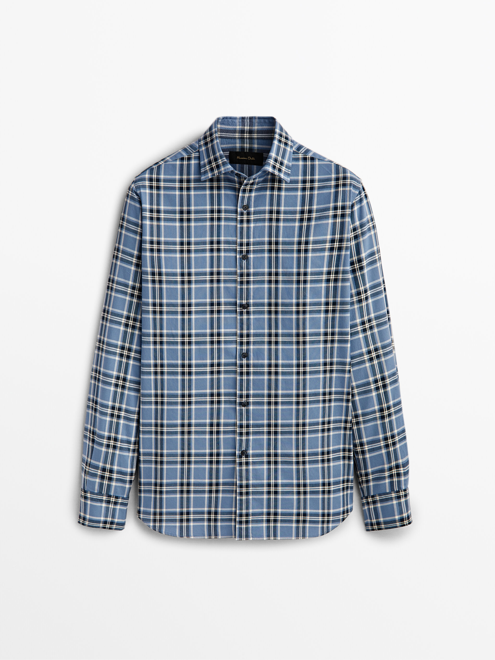 Madras check regular fit shirt 