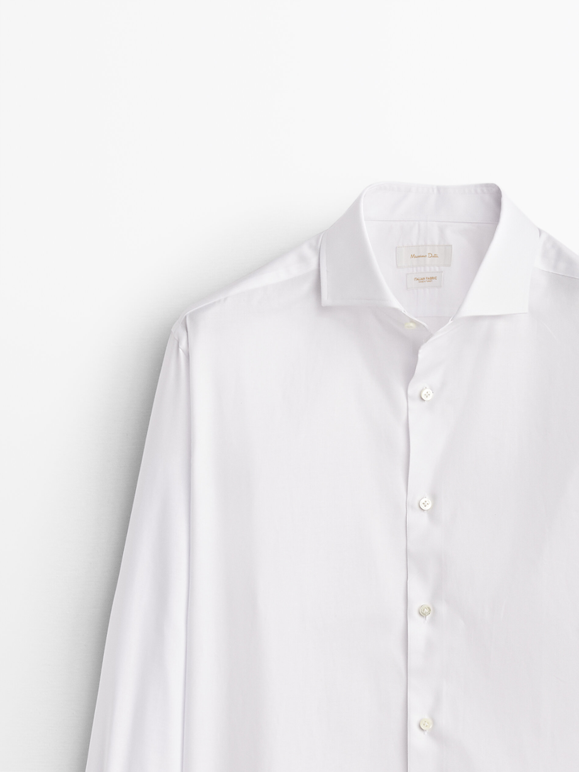 Slim fit 100% cotton Oxford shirt 