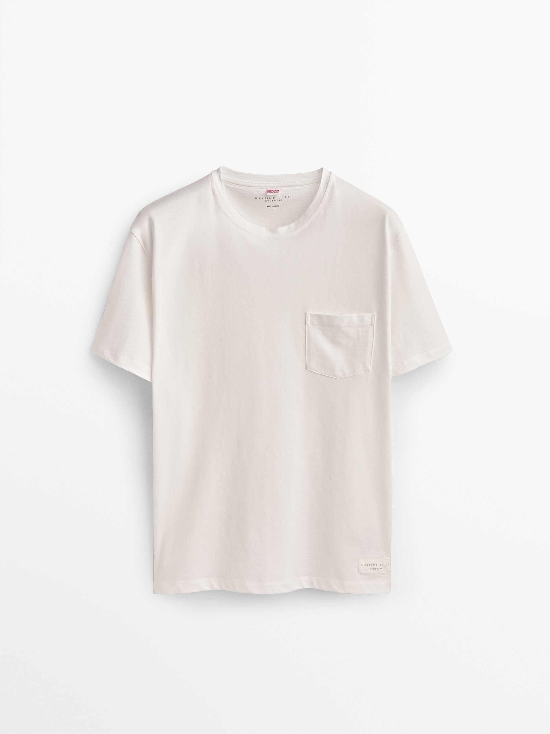 Pijama pantalón cuadros camiseta manga corta - Massimo Dutti España