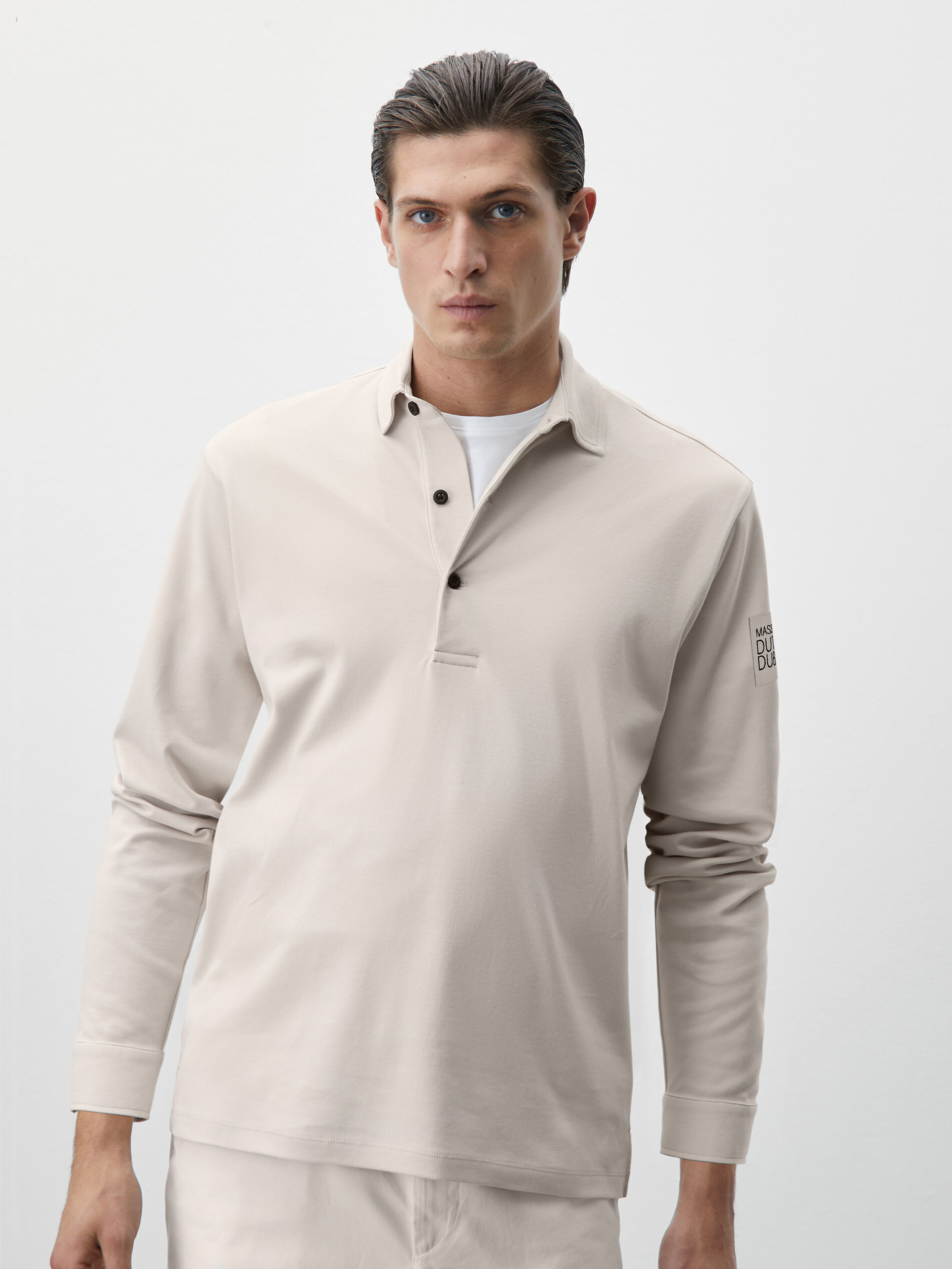 alfani stretch polo