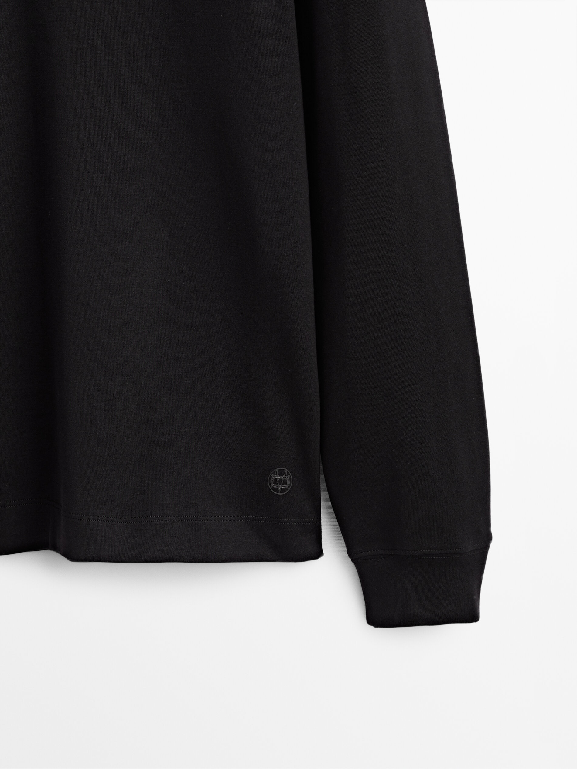 100 cotton sweatshirt white