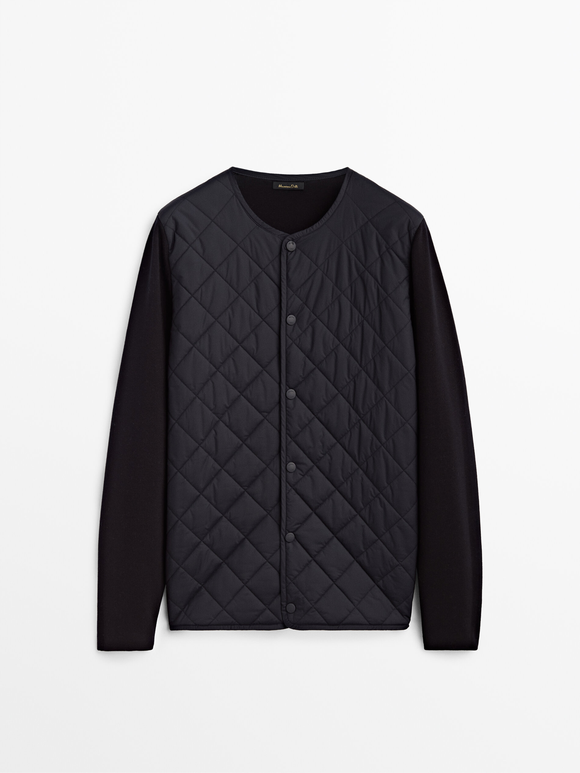 quilted utility jacket