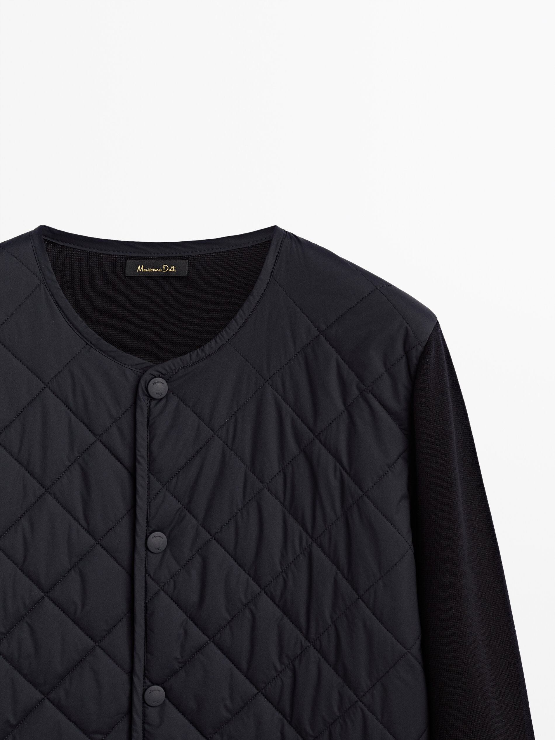 massimo dutti quilted jacket