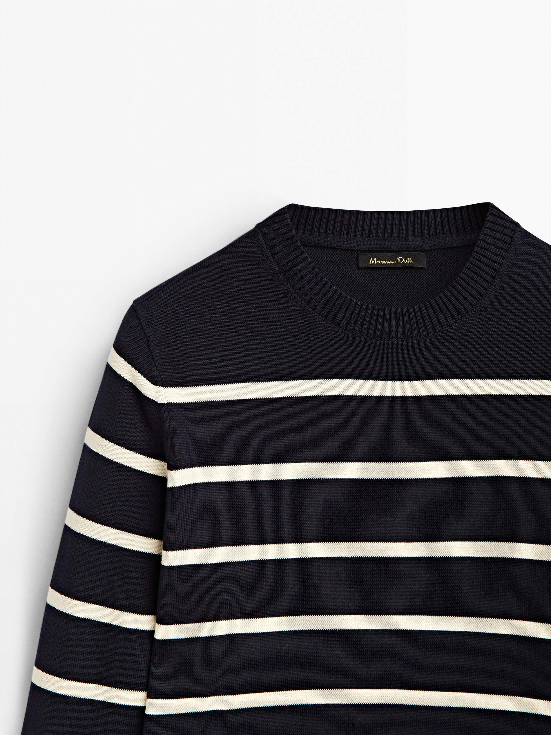 massimo dutti striped jumper