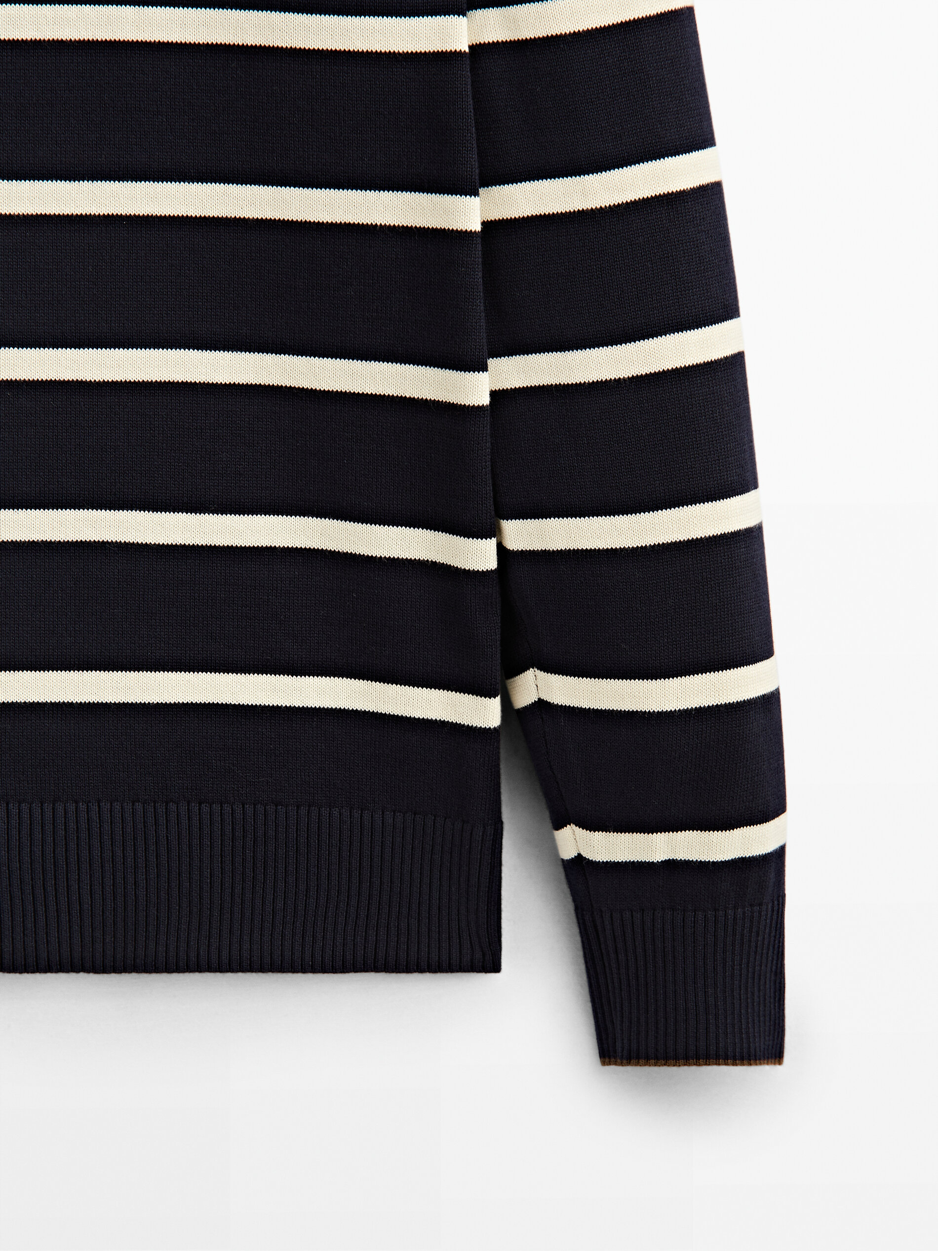 massimo dutti striped jumper