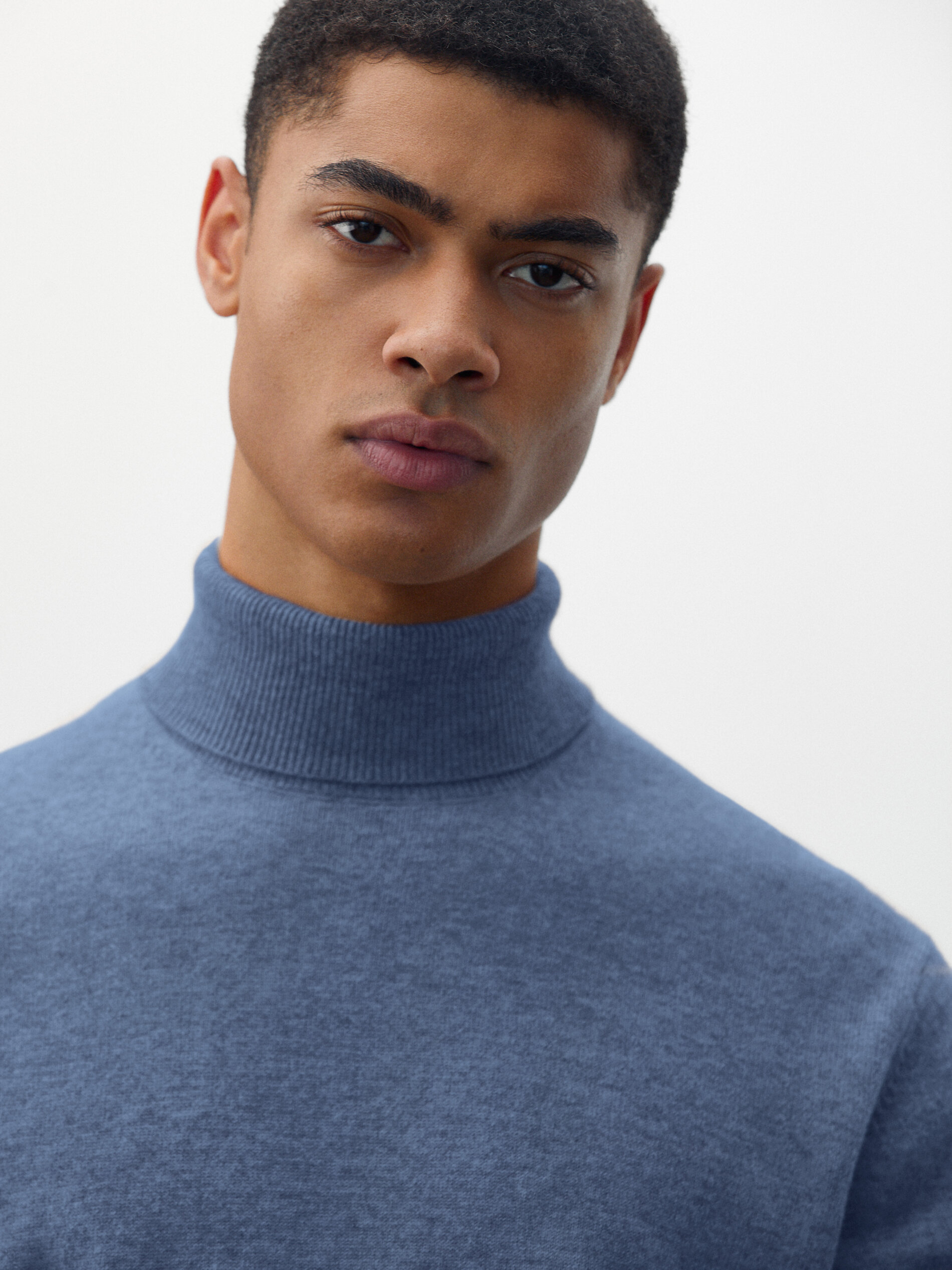 massimo dutti high neck sweater