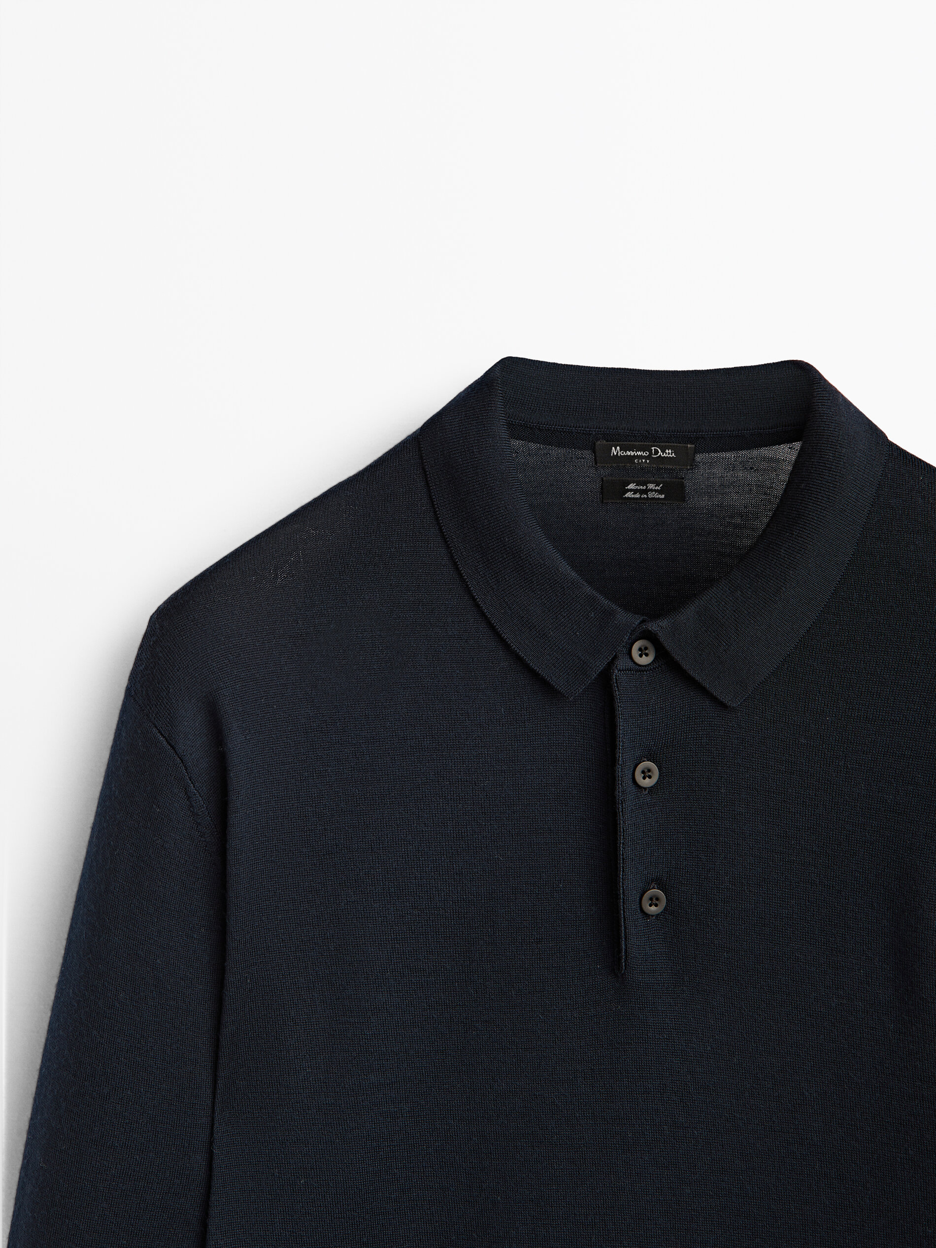 button down polo sweater