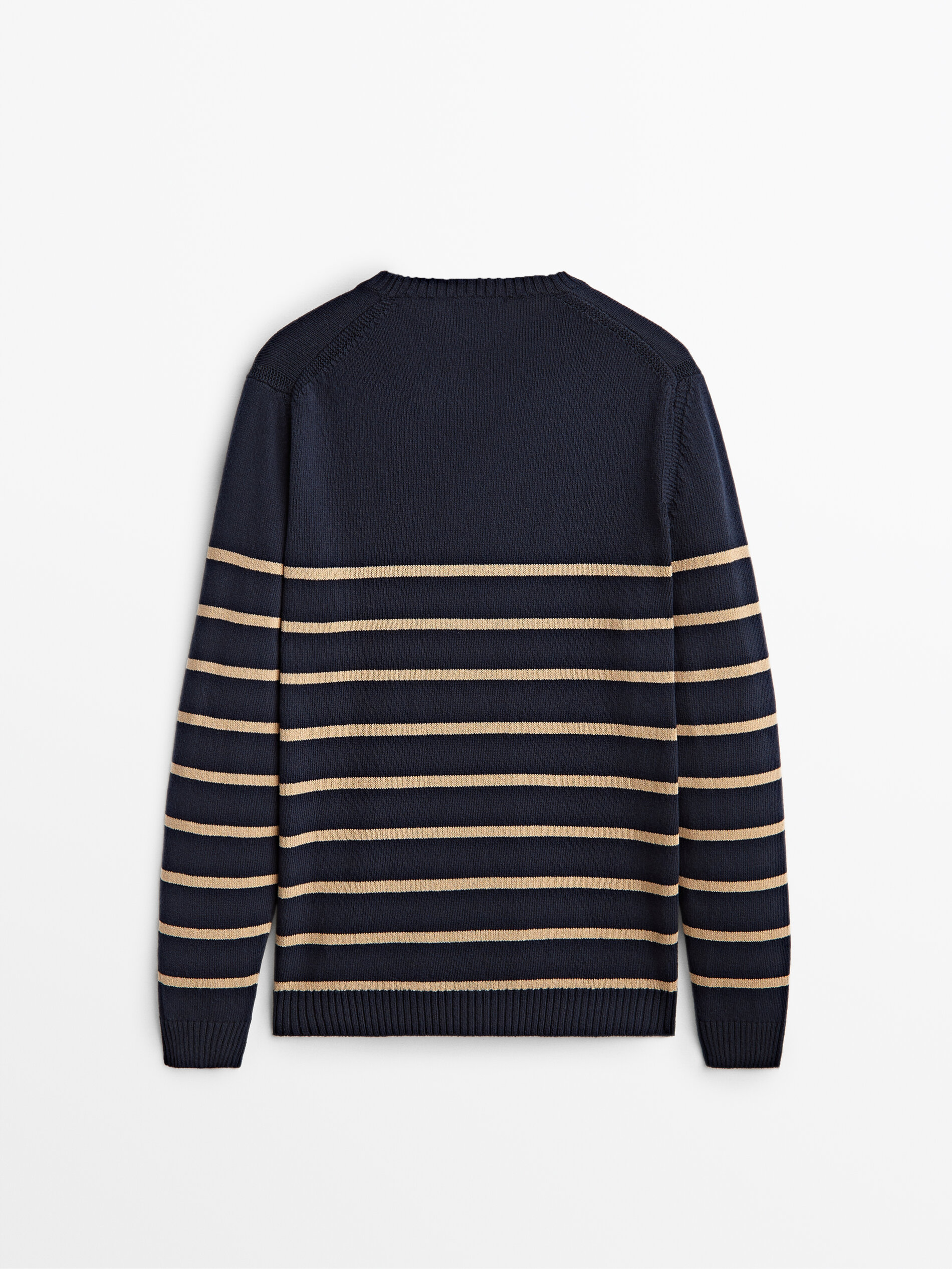 cotton striped sweater