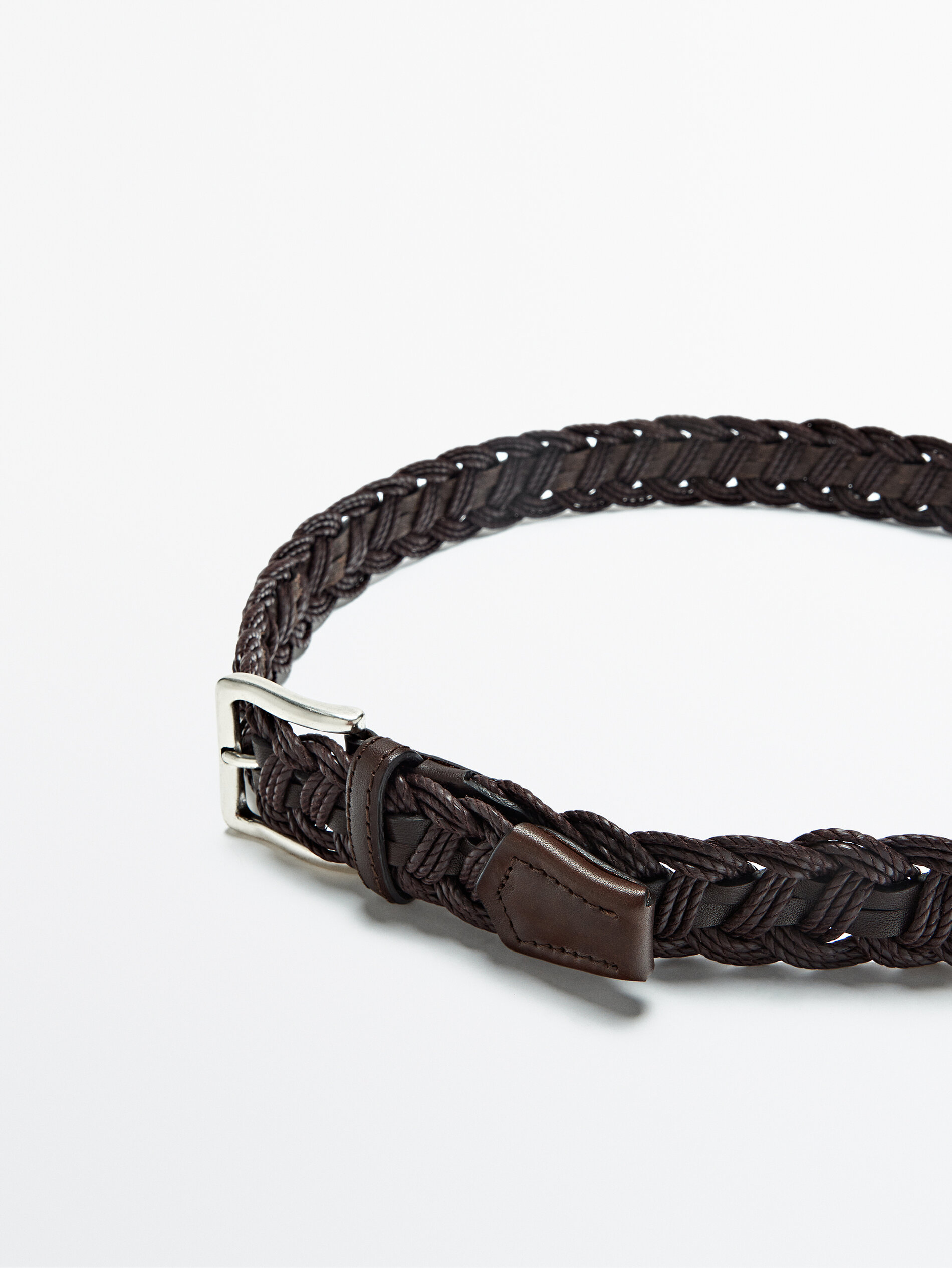 plaited belt