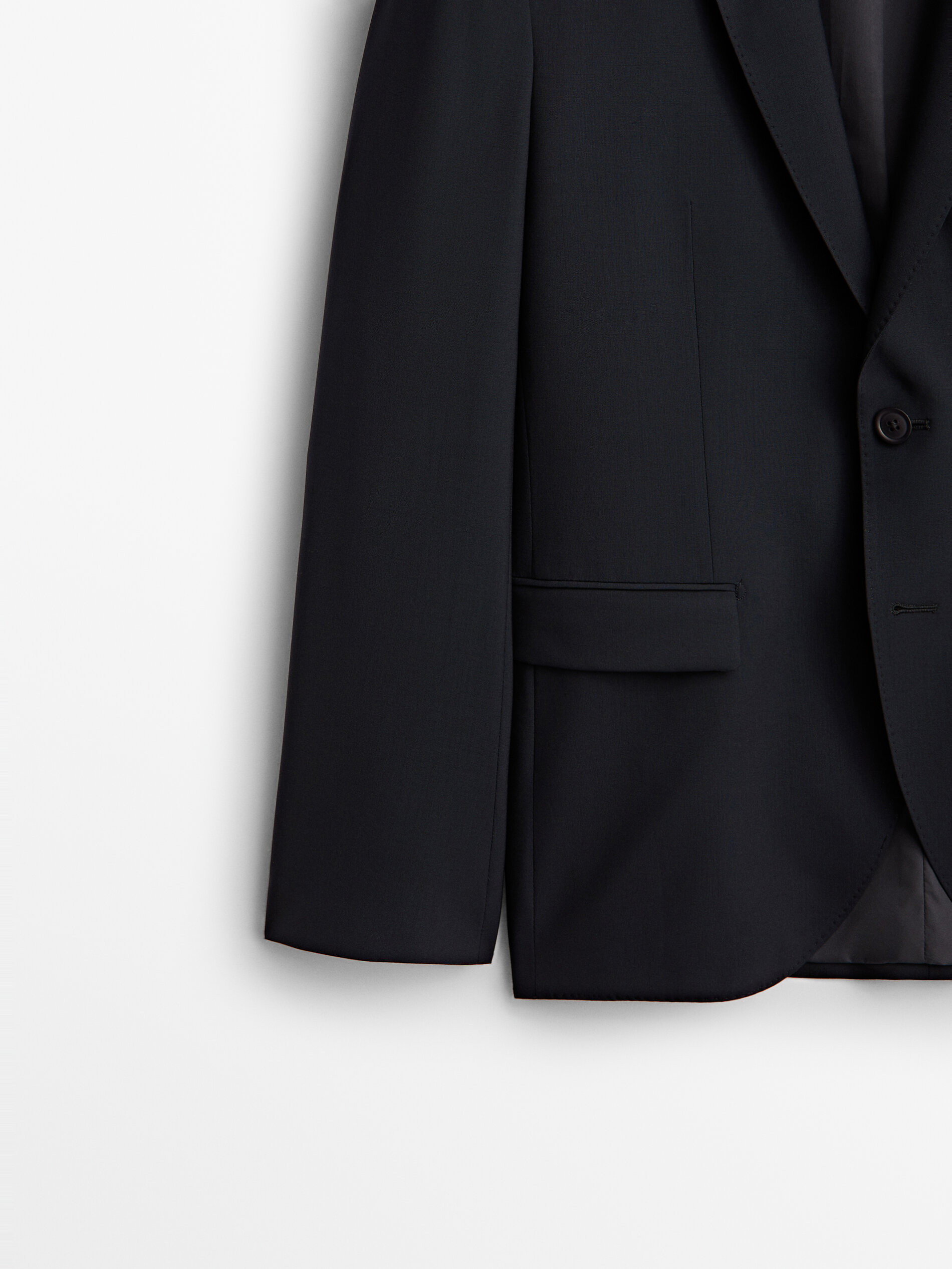 Americana traje 100% lana slim fit - Massimo Dutti México