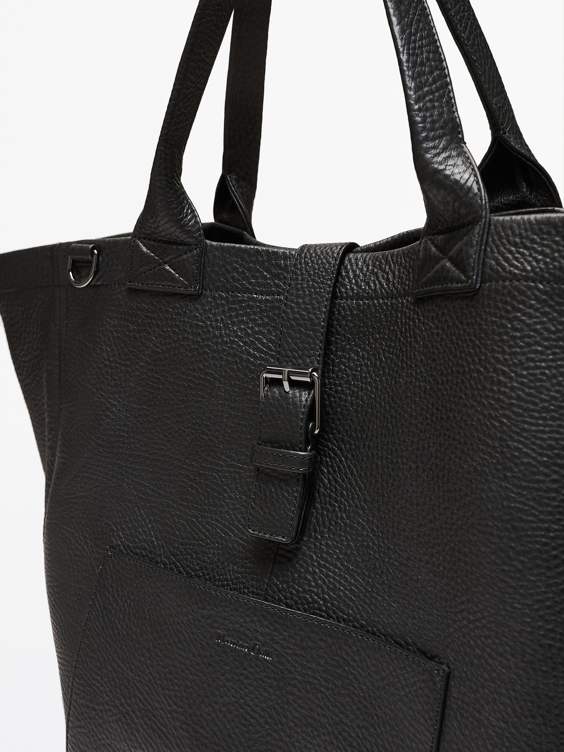 XL leather tote bag Limited Edition - Massimo Dutti Canada