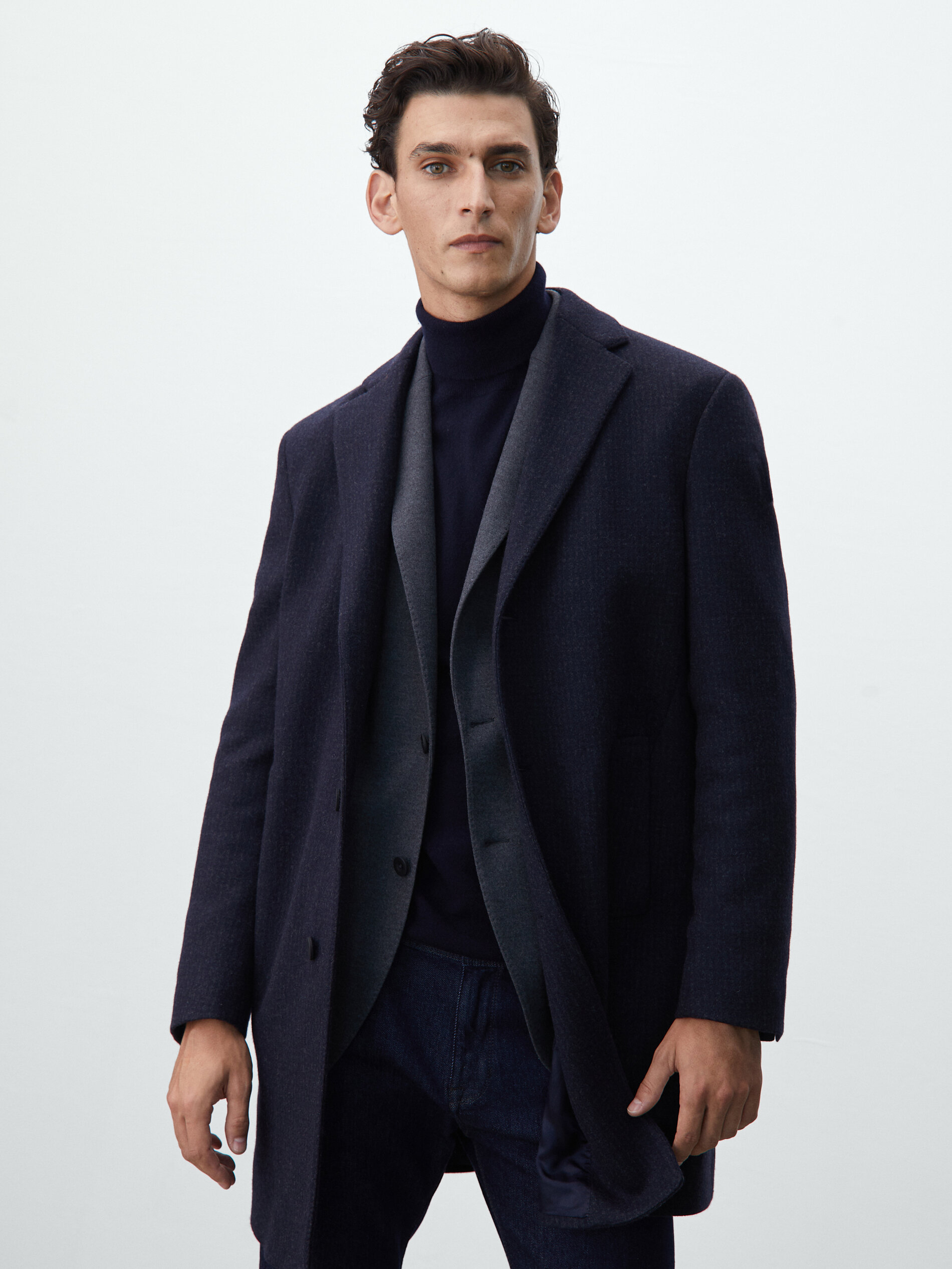 wool smart coat