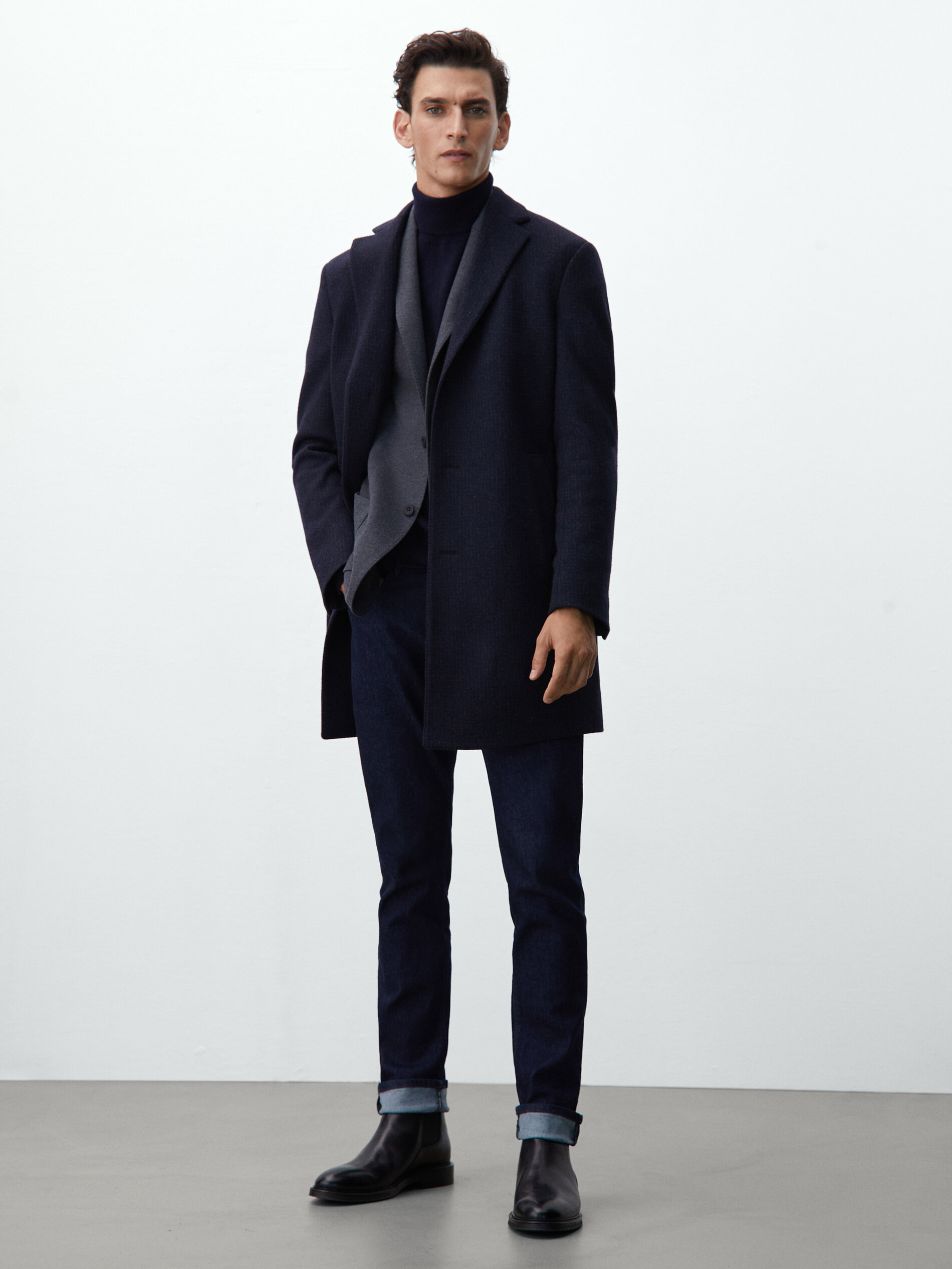 massimo dutti wool coat