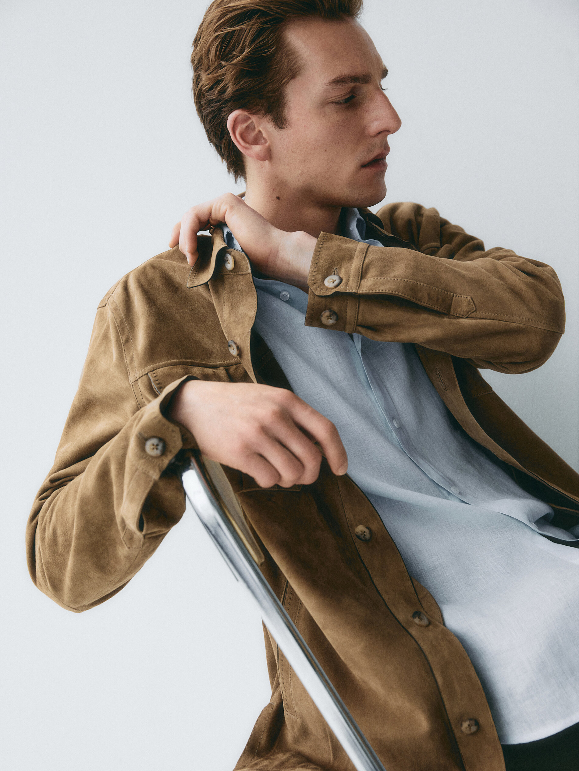 Chaquetas en piel para hombre - Massimo Dutti España