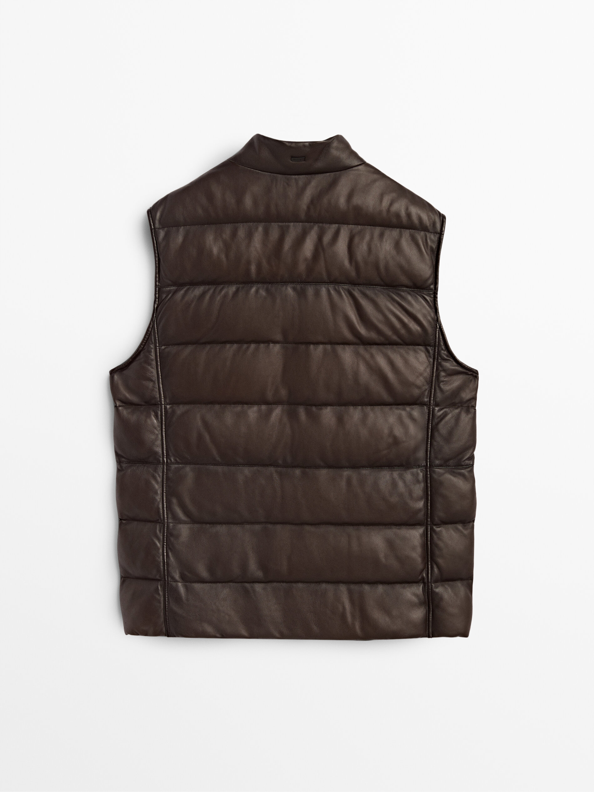 massimo dutti sleeveless jacket